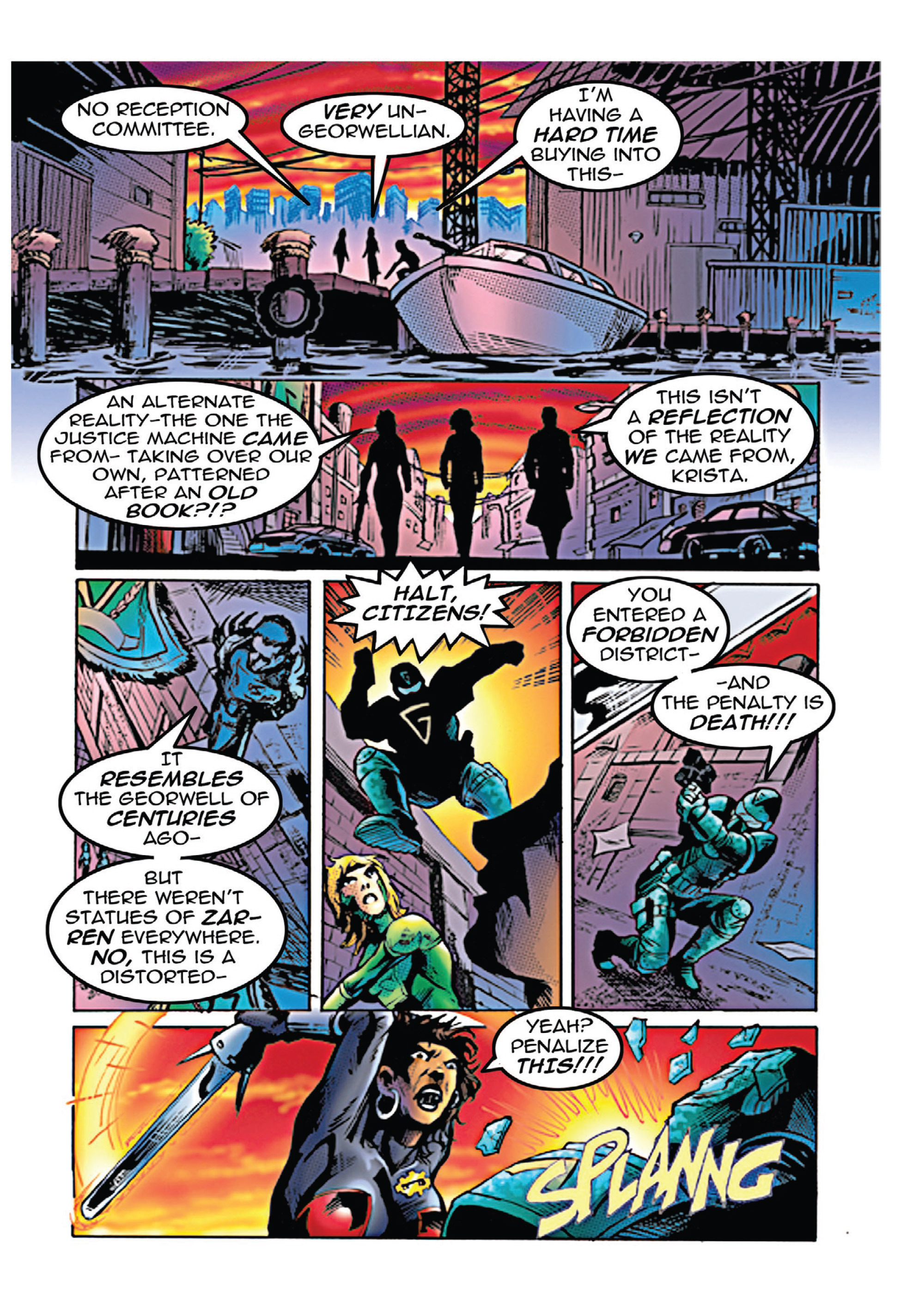 Read online The Justice Machine: Object of Power comic -  Issue # TPB - 71