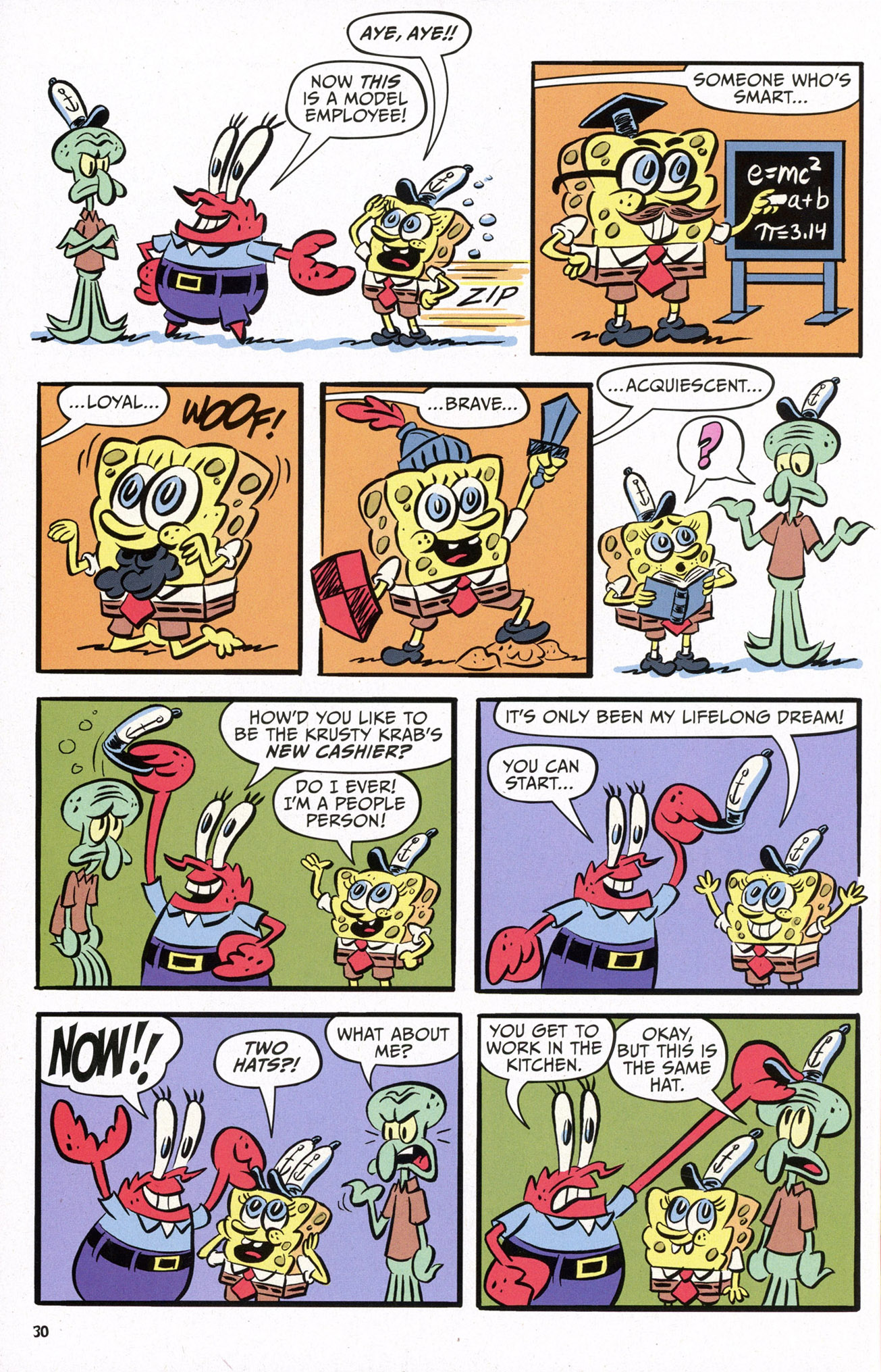 Read online SpongeBob Comics comic -  Issue #65 - 32