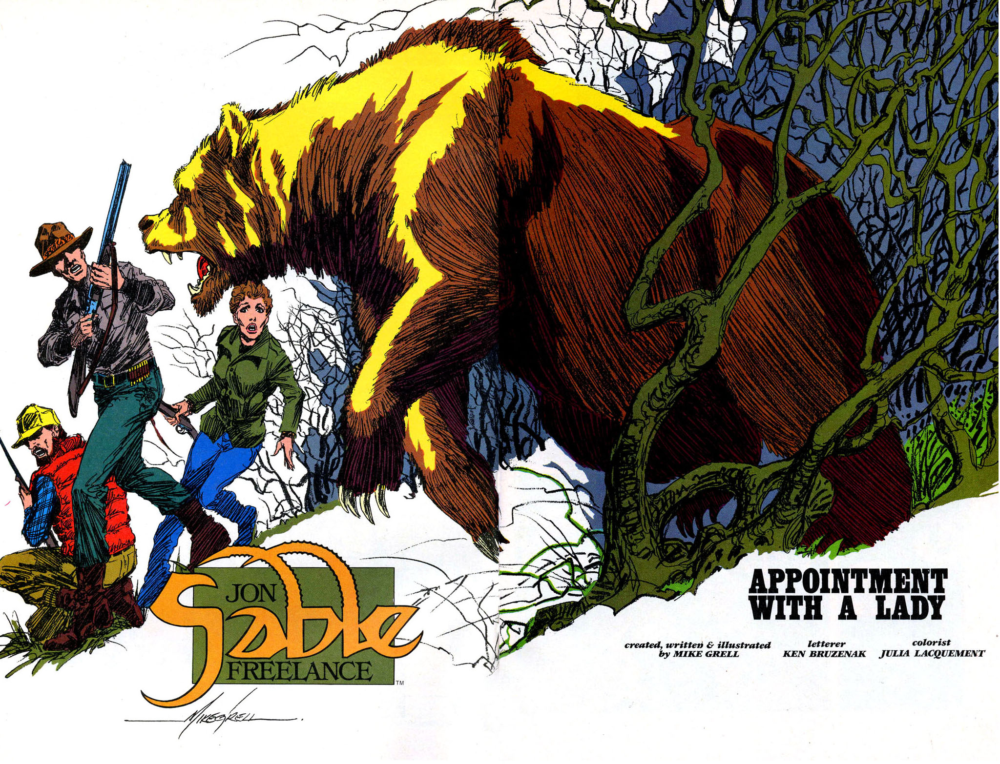 Read online Jon Sable, Freelance comic -  Issue #42 - 4