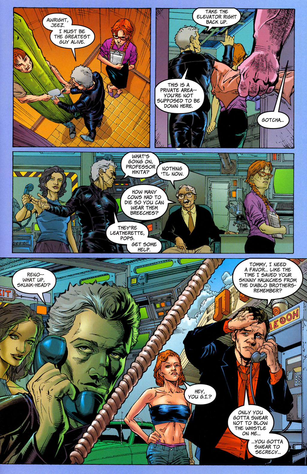 Read online Buckaroo Banzai: Return of the Screw (2006) comic -  Issue #2 - 7