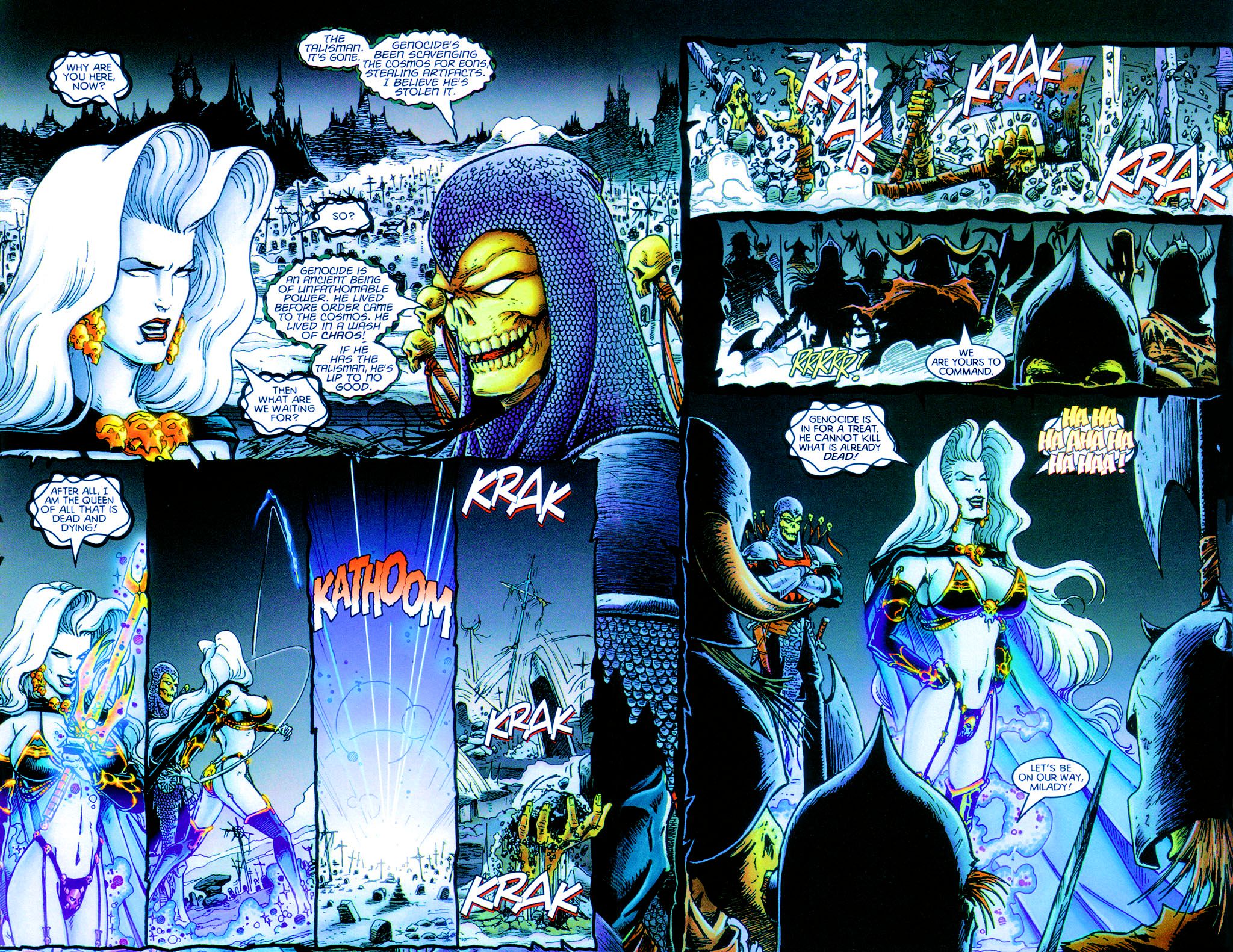 Read online Lady Death IV: The Crucible comic -  Issue #3 - 12