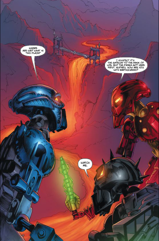 Read online Bionicle: Ignition comic -  Issue #4 - 11