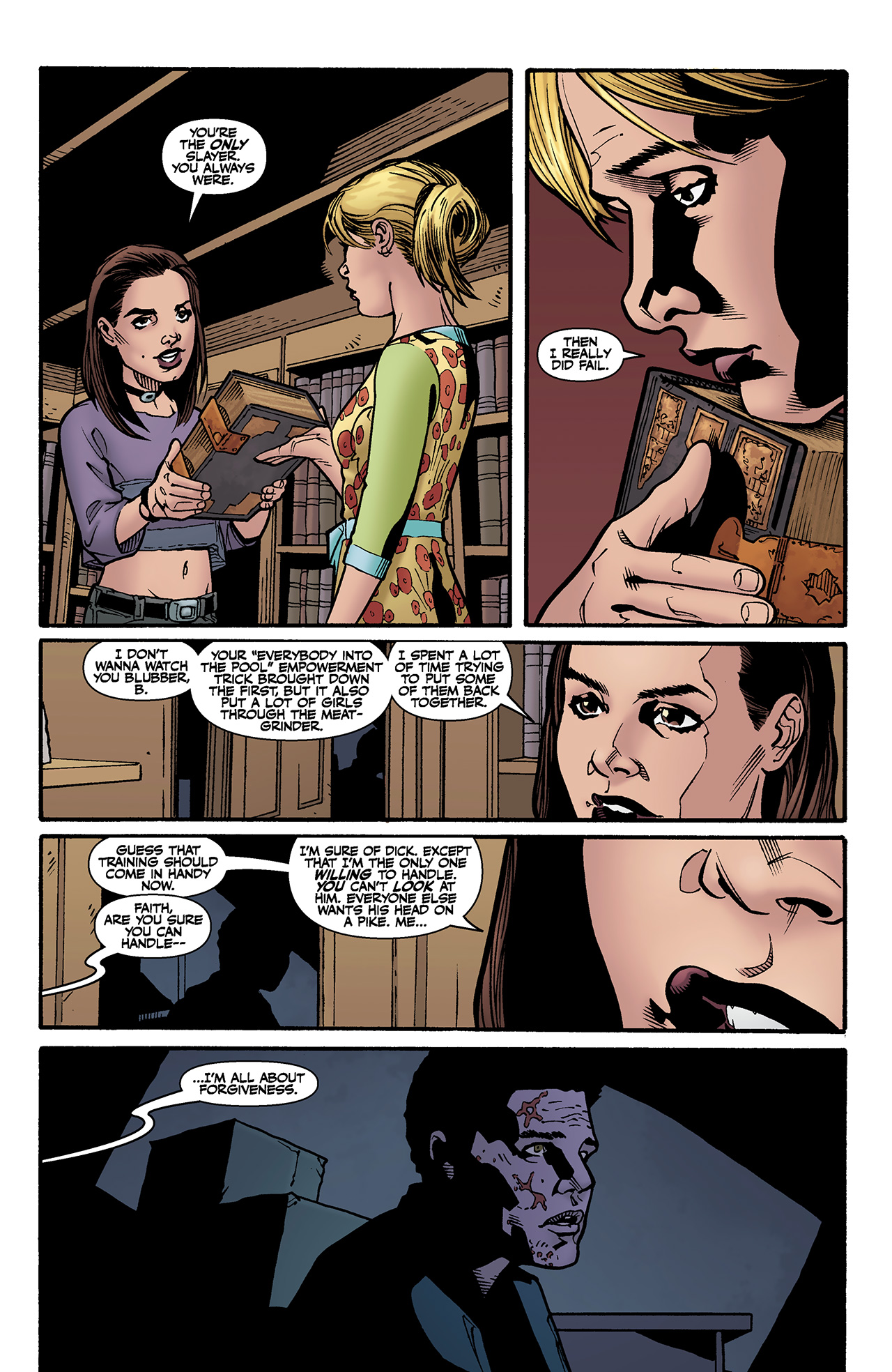 Read online Buffy the Vampire Slayer Season Eight comic -  Issue #40 - 17