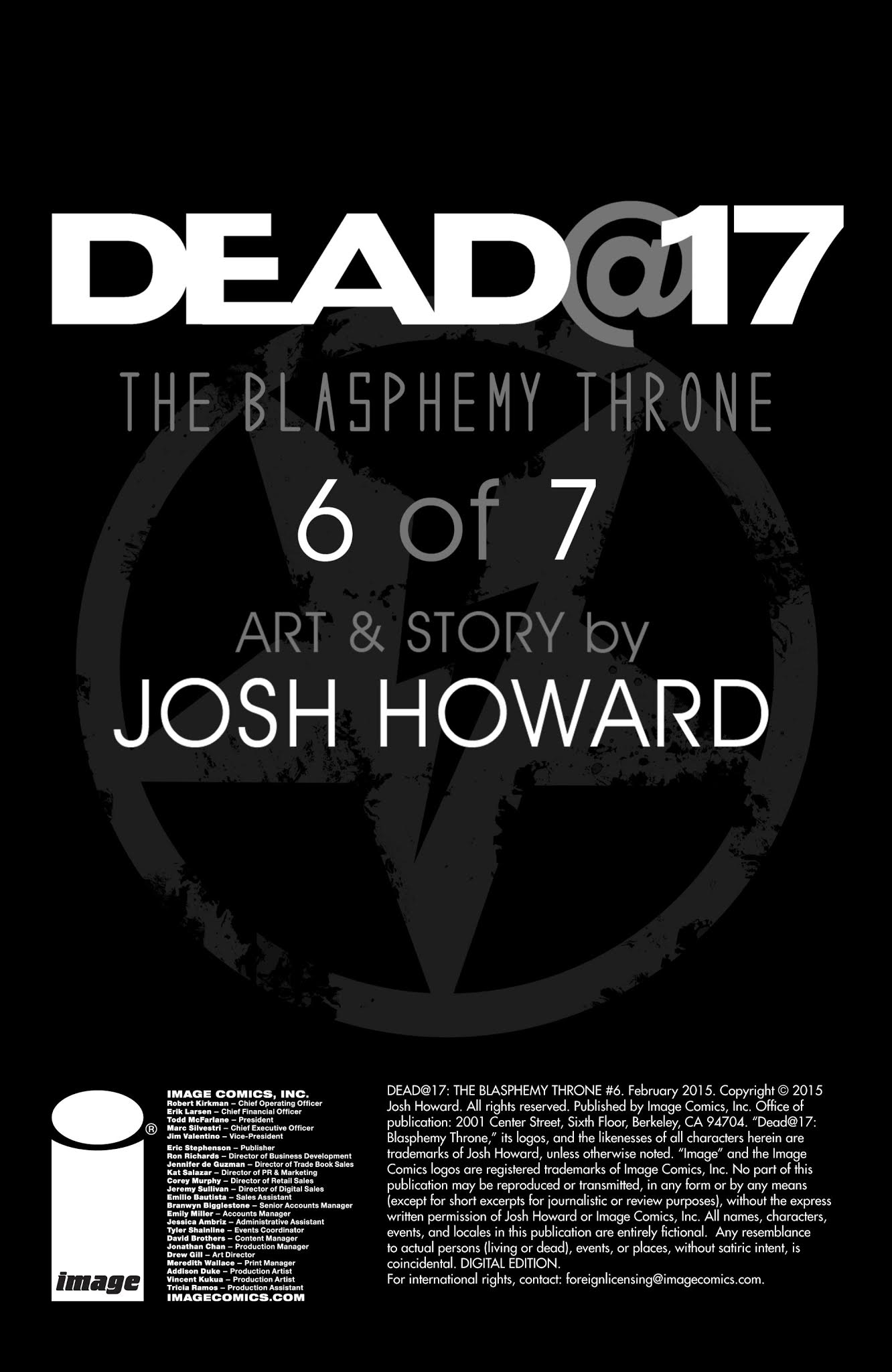 Read online [email protected]: The Blasphemy Throne comic -  Issue #6 - 2