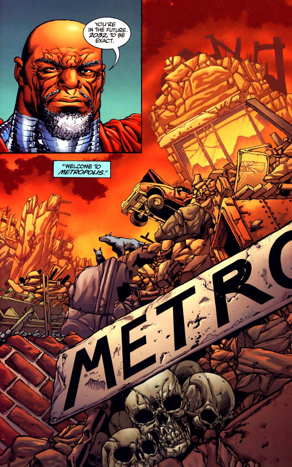 Read online Superman vs. The Terminator: Death to the Future comic -  Issue #1 - 24