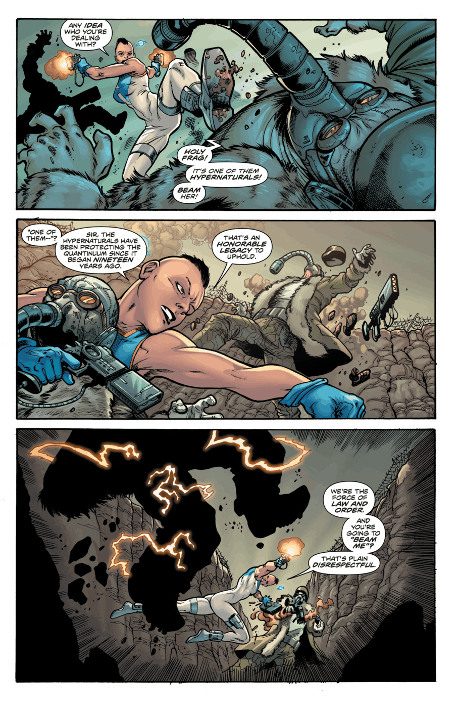 Read online The Hypernaturals comic -  Issue #4 - 10