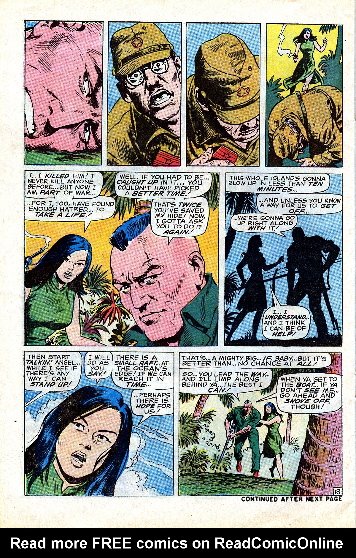 Read online Captain Savage and his Leatherneck Raiders comic -  Issue #17 - 30