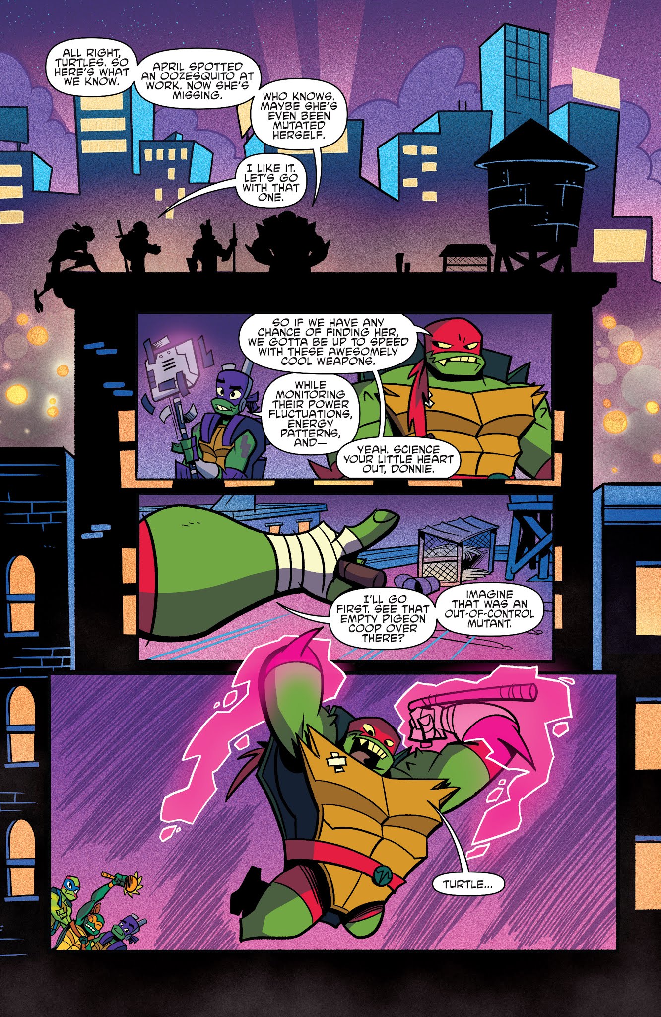 Read online Rise of the Teenage Mutant Ninja Turtles comic -  Issue #0 - 10