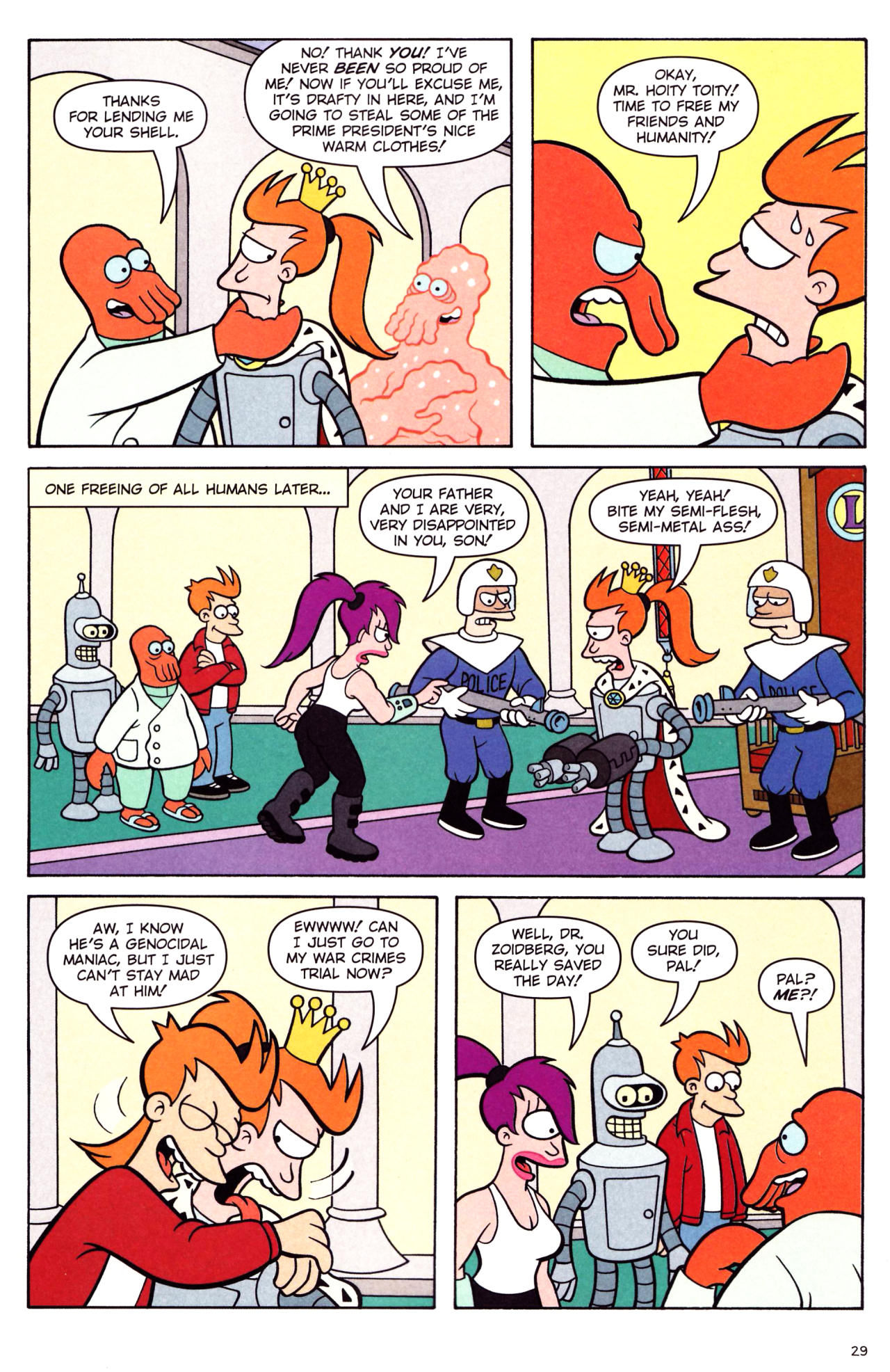 Read online Futurama Comics comic -  Issue #32 - 24