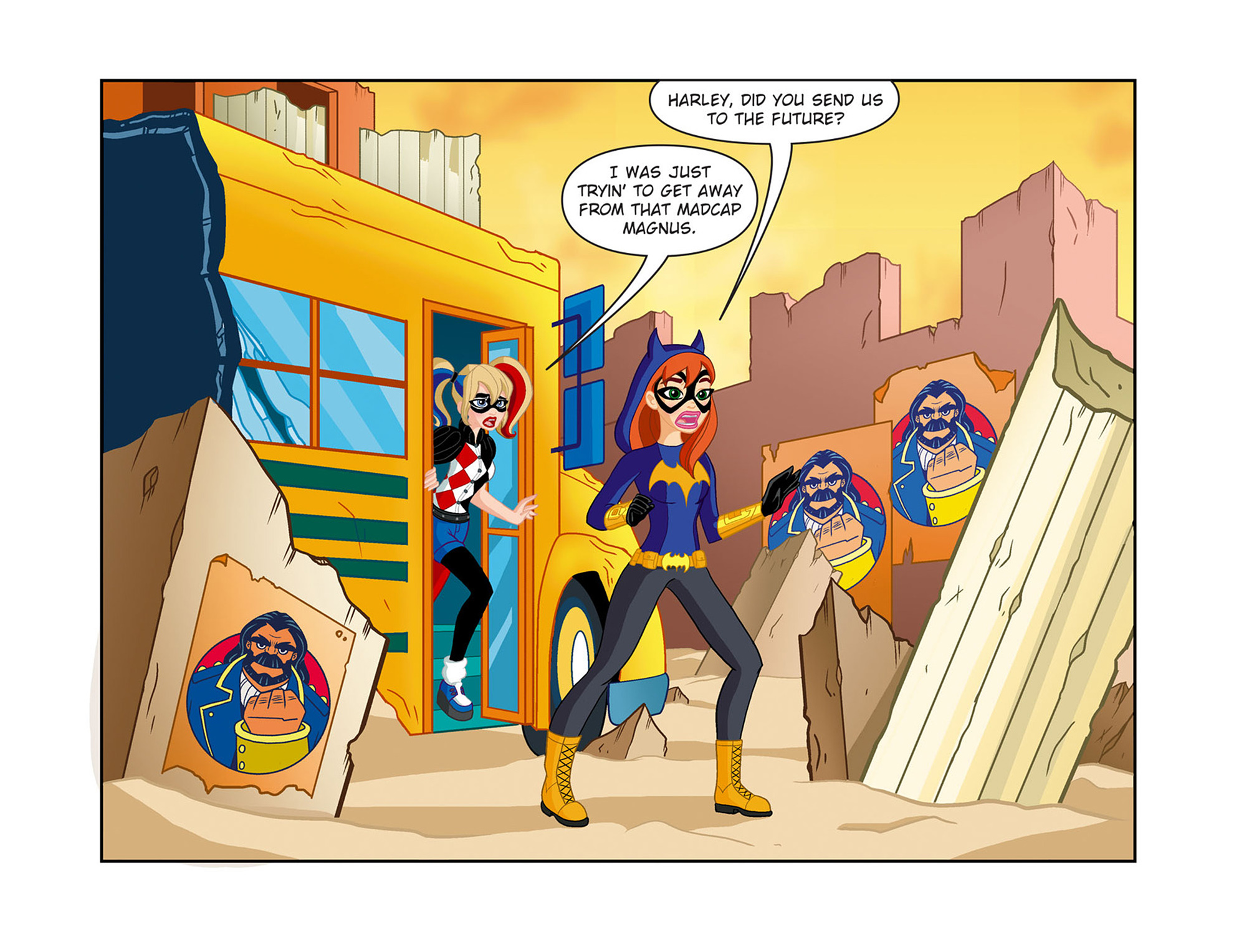 Read online DC Super Hero Girls: Past Times at Super Hero High comic -  Issue #7 - 4