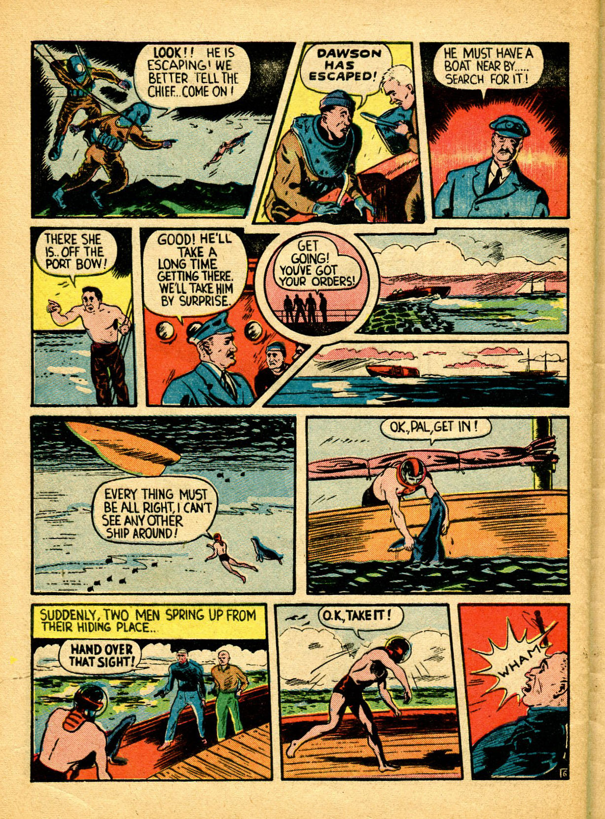 Read online Captain Flight Comics comic -  Issue #7 - 40