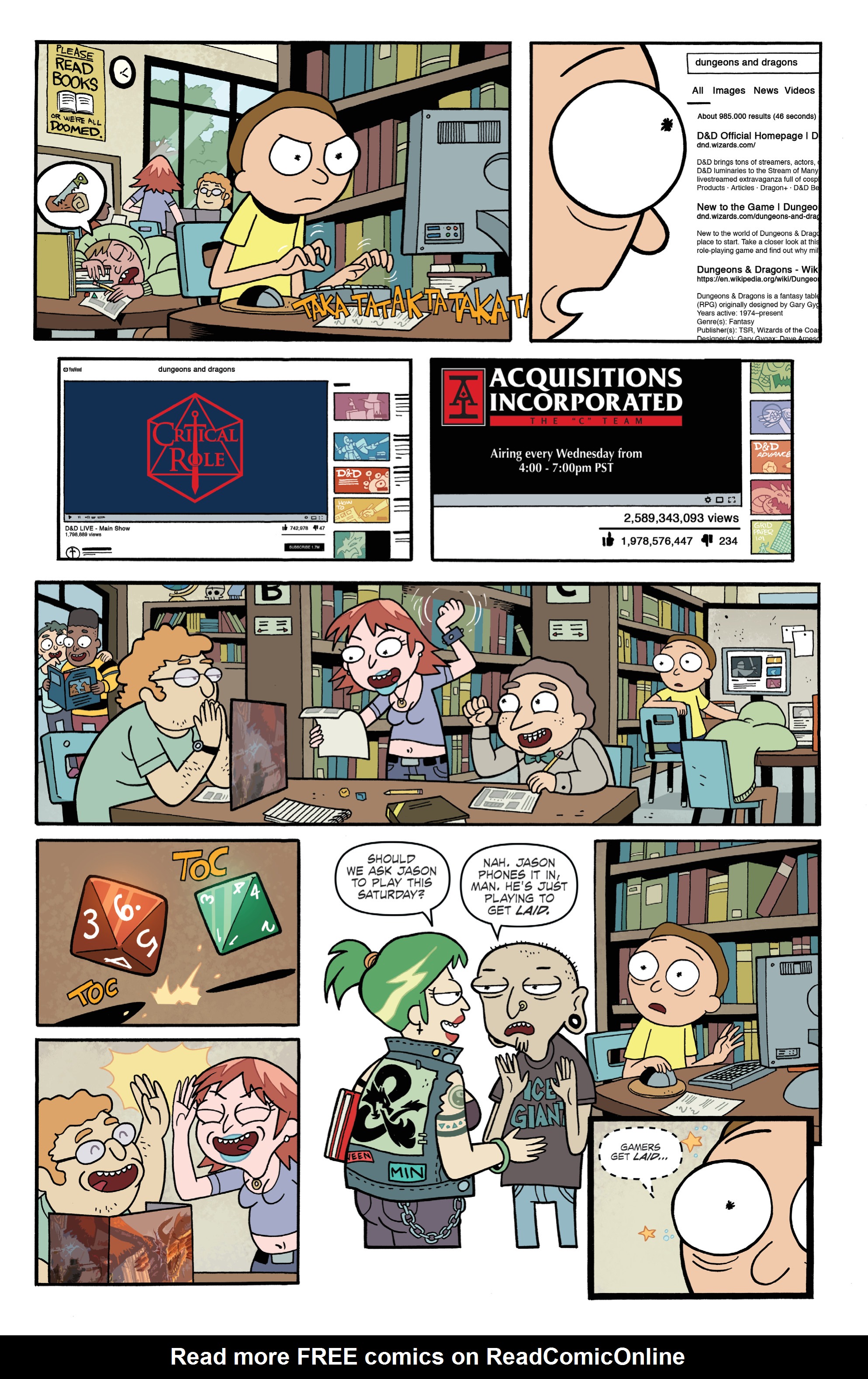 Read online Rick and Morty vs Dungeons & Dragons comic -  Issue # _TPB - 10