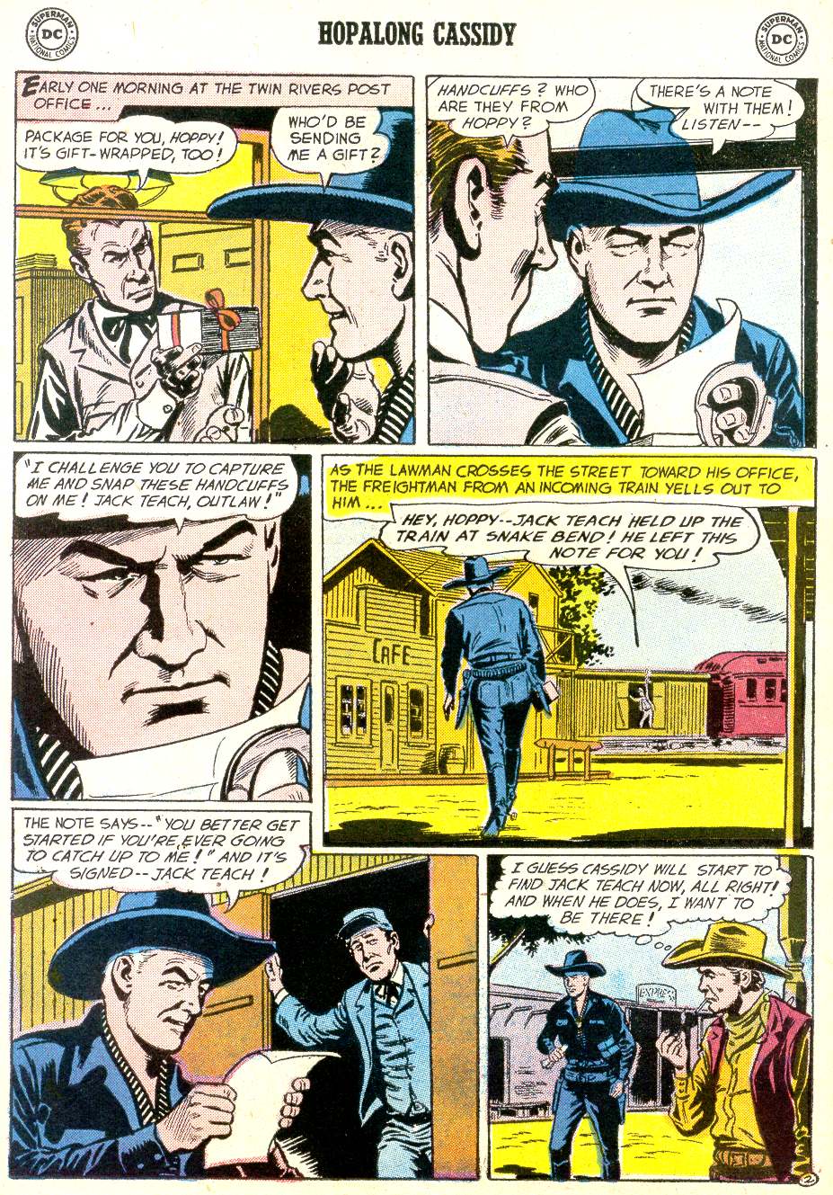 Read online Hopalong Cassidy comic -  Issue #121 - 26