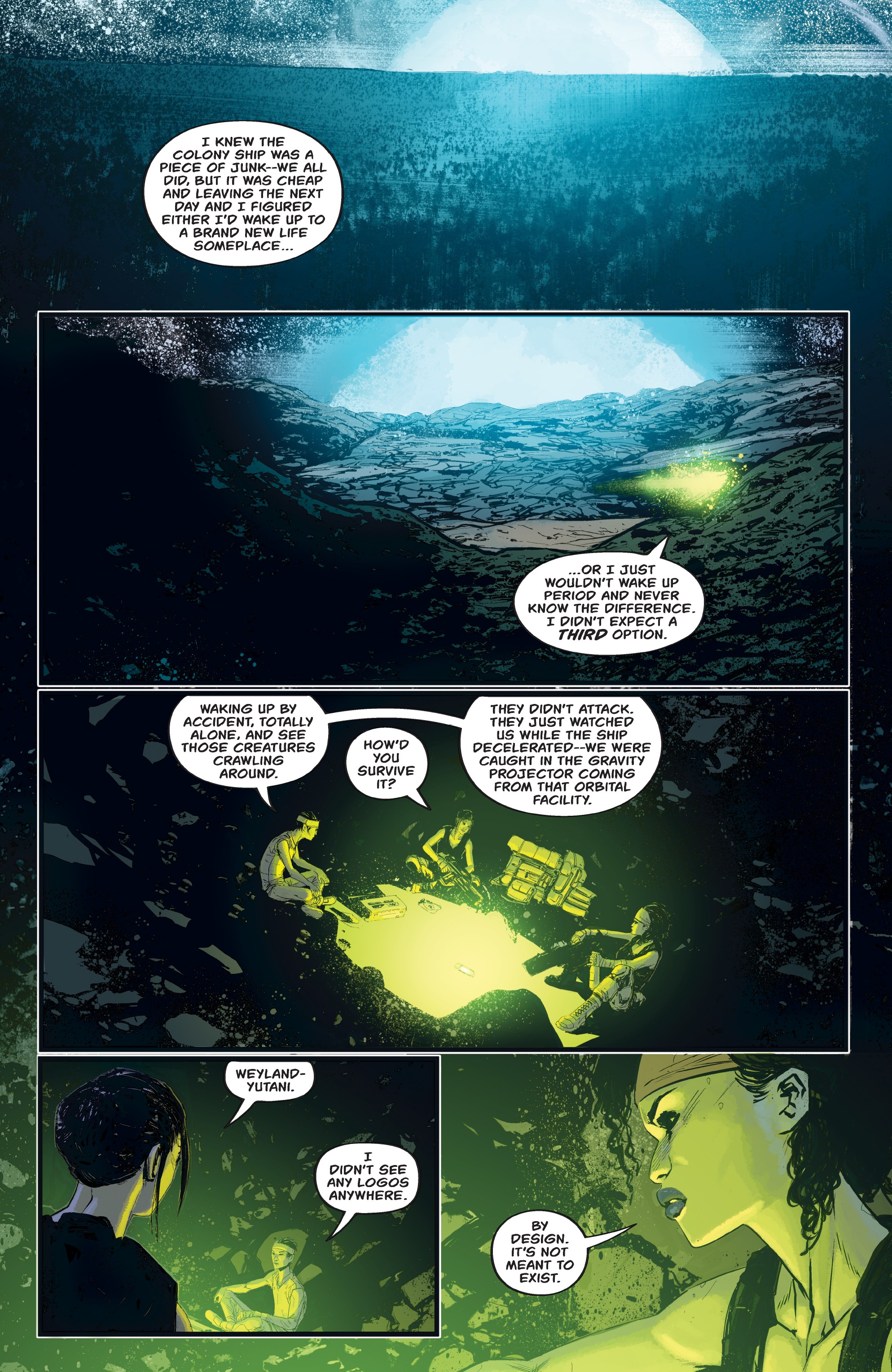 Read online Aliens: Resistance comic -  Issue #4 - 10