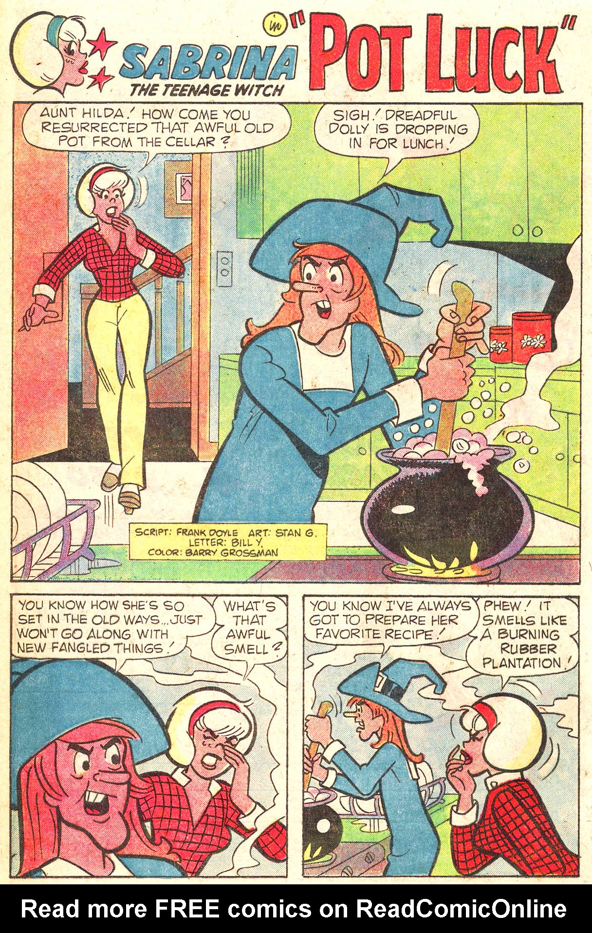 Read online Sabrina The Teenage Witch (1971) comic -  Issue #64 - 20