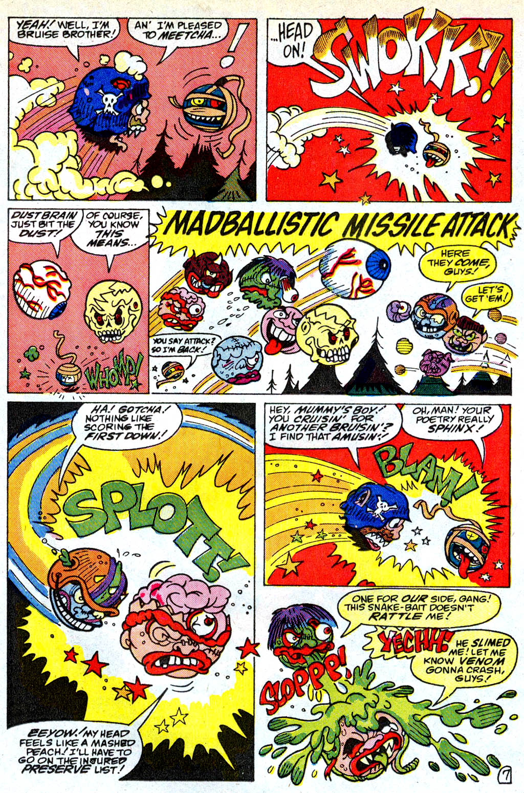 Read online Madballs comic -  Issue #4 - 8