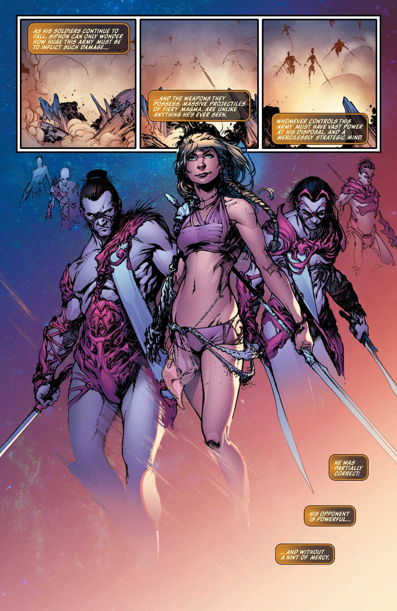 Read online Michael Turner's Fathom (2013) comic -  Issue #7 - 8