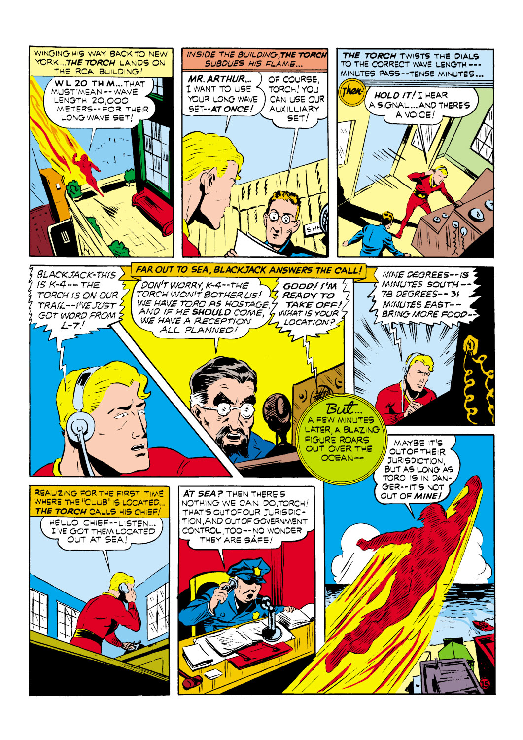 Read online The Human Torch (1940) comic -  Issue #4 - 17