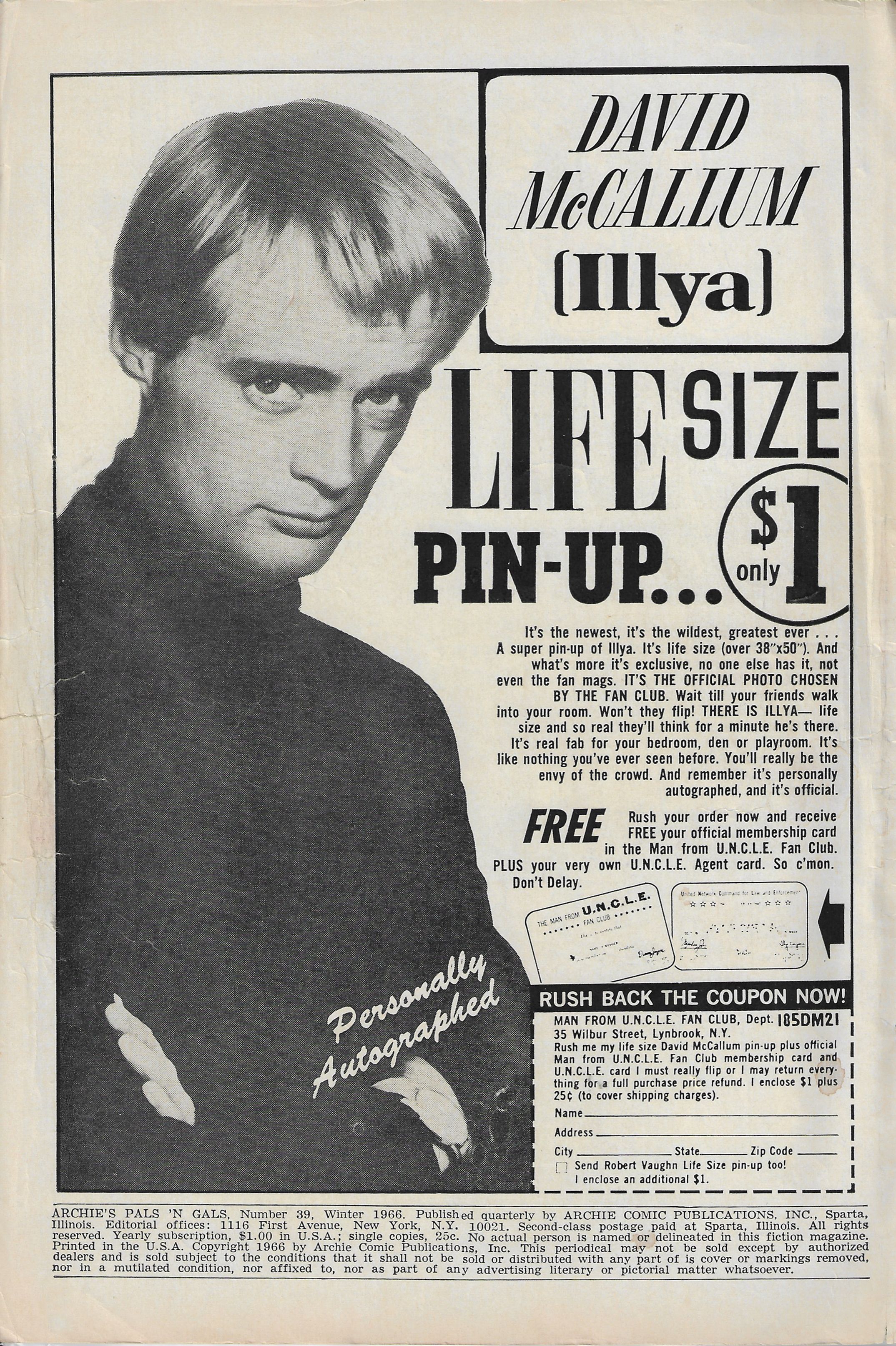 Read online Archie's Pals 'N' Gals (1952) comic -  Issue #39 - 2