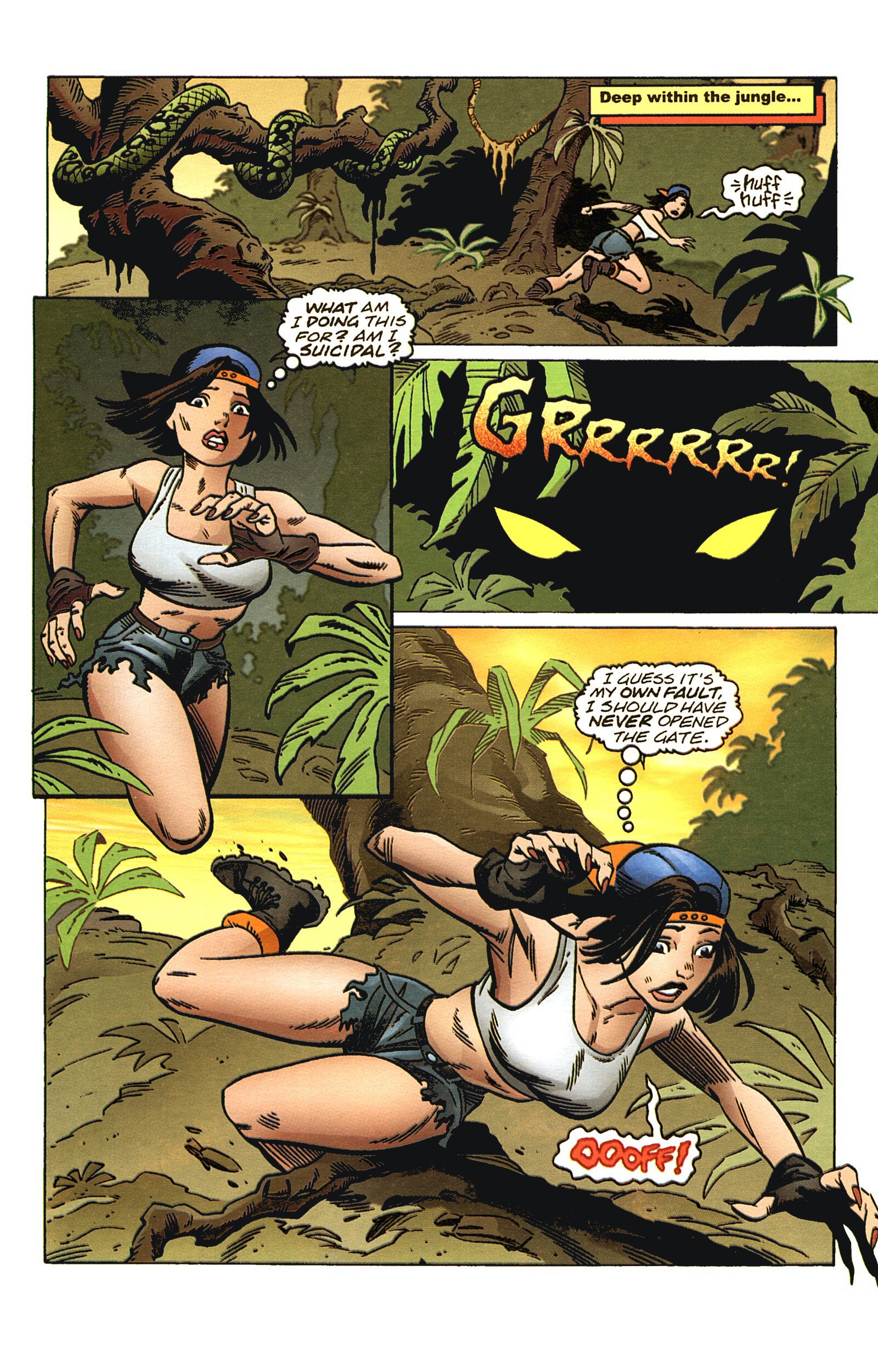 Read online Sheena Queen of the Jungle (1998) comic -  Issue #0 - 7