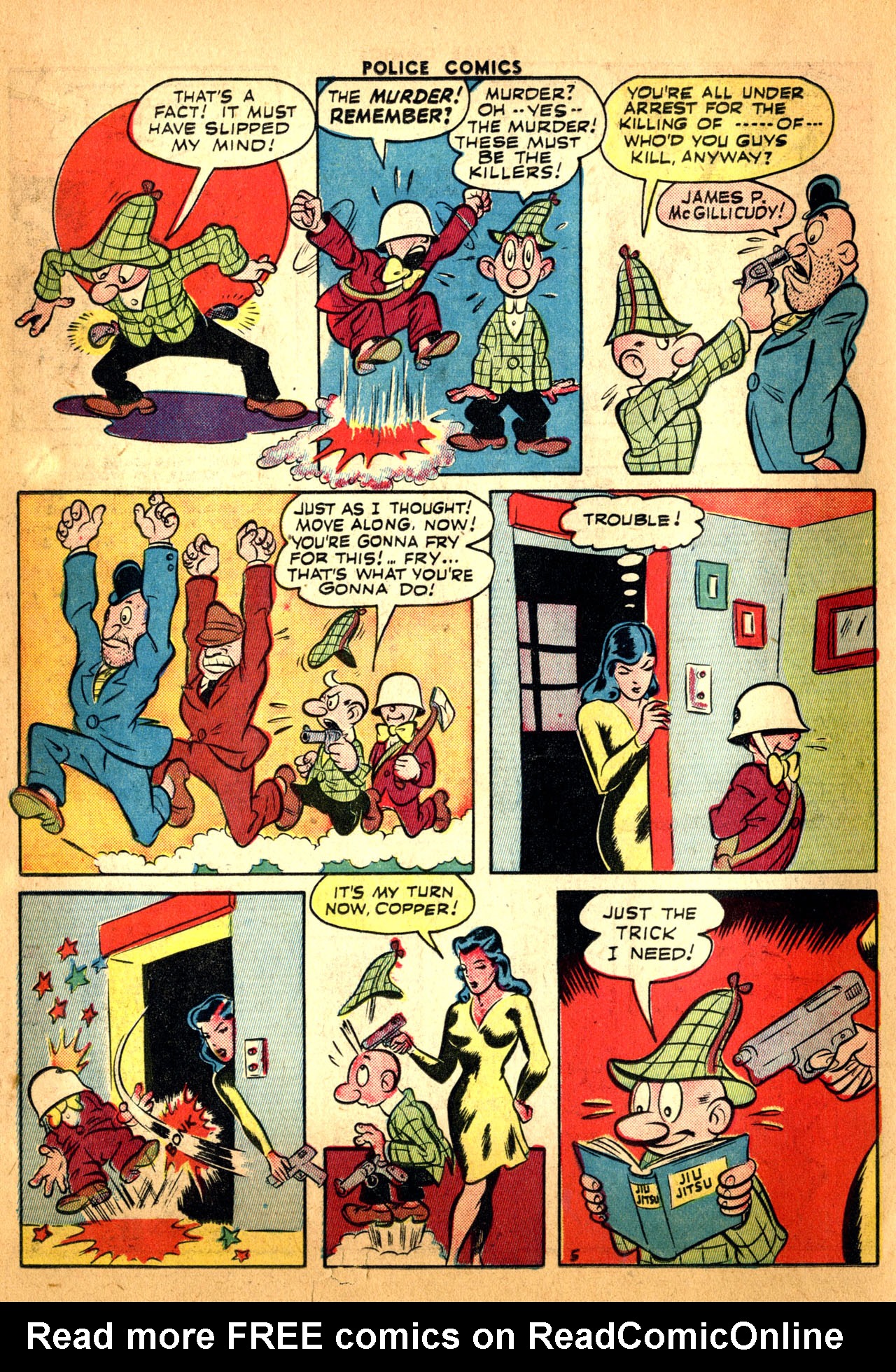 Read online Police Comics comic -  Issue #24 - 48