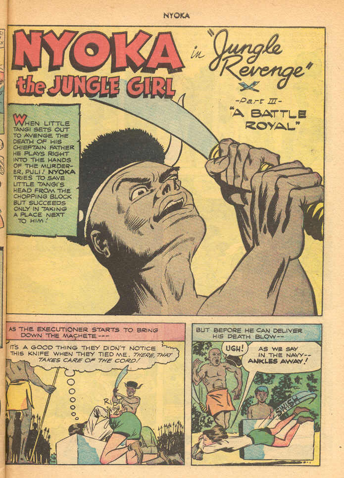 Read online Nyoka the Jungle Girl (1945) comic -  Issue #8 - 43