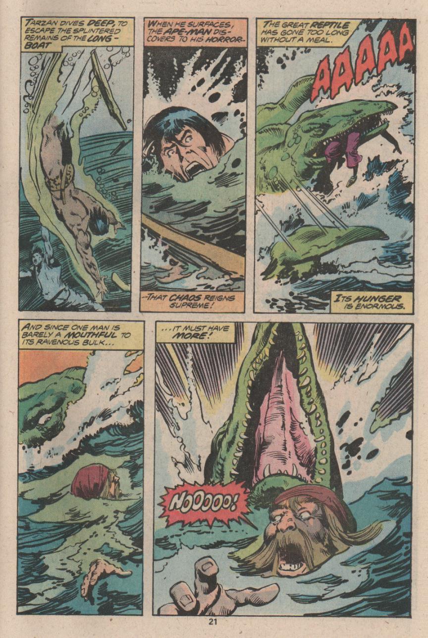 Read online Tarzan (1977) comic -  Issue #18 - 12