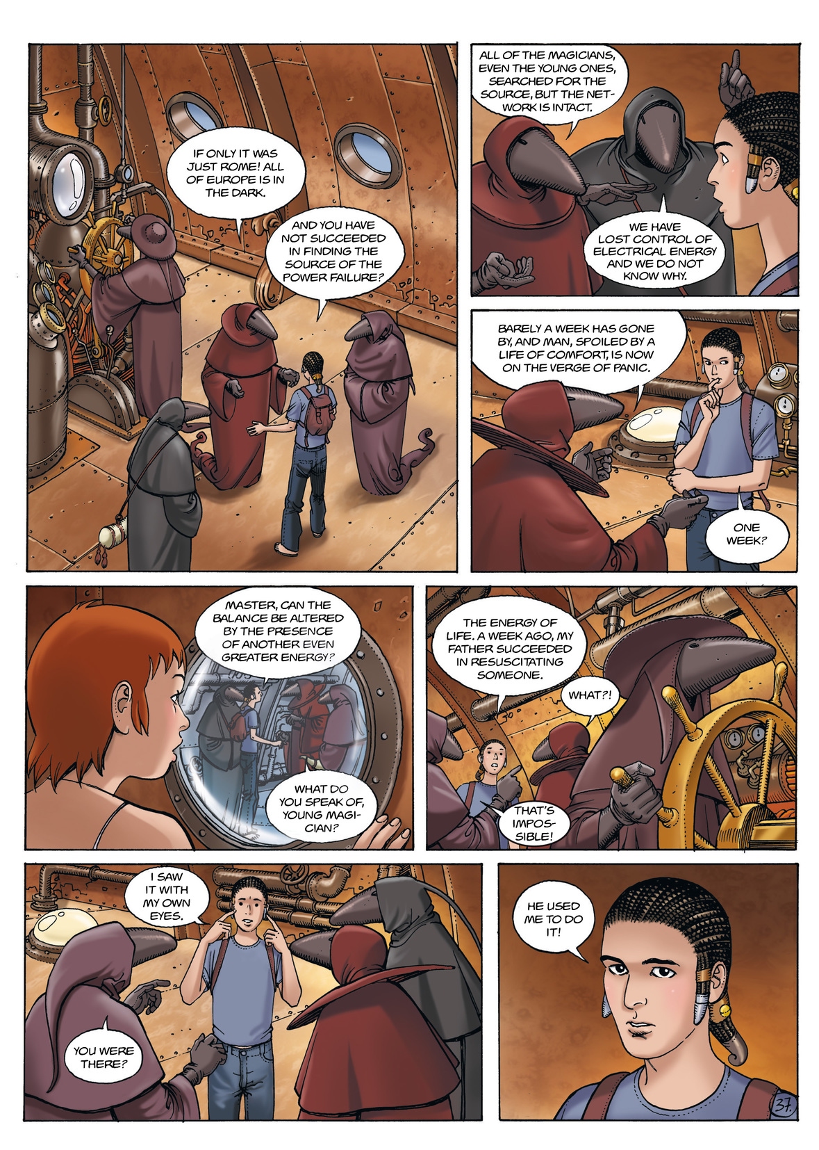 Read online Day of the Magicians comic -  Issue #3 - 42