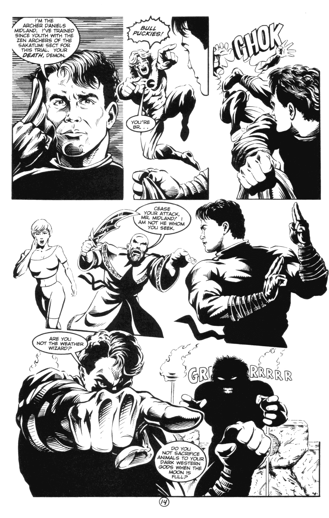 Read online The Badger (1997) comic -  Issue #5 - 16