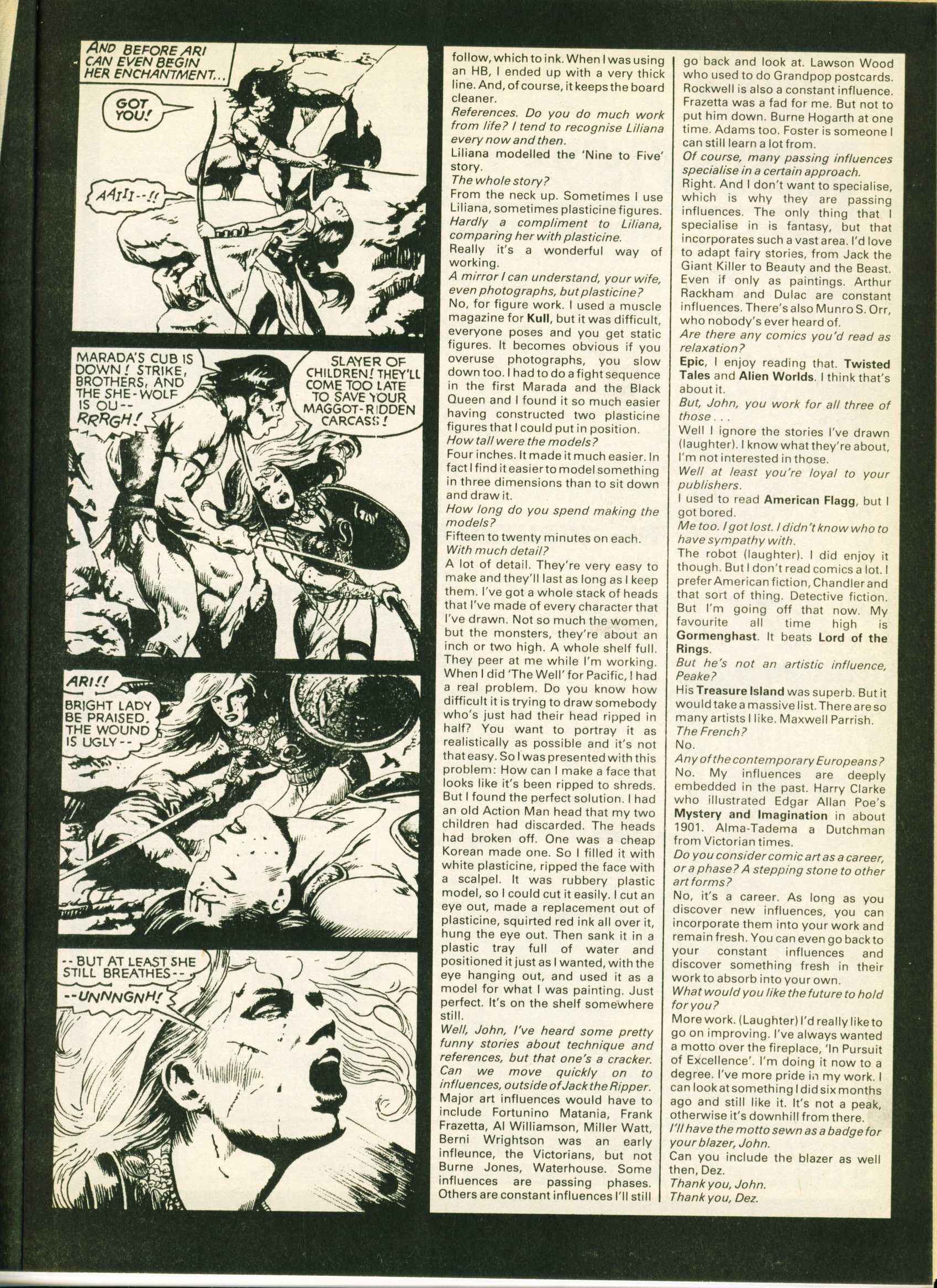 Read online Warrior comic -  Issue #24 - 31