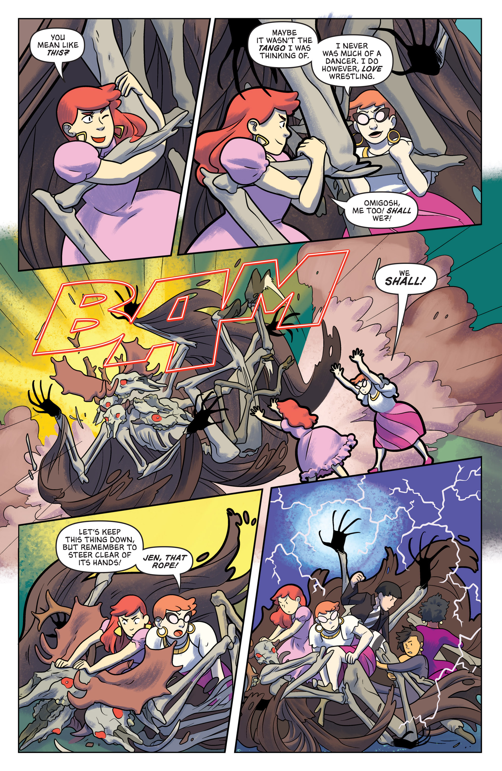 Read online Lumberjanes/Gotham Academy comic -  Issue #6 - 5