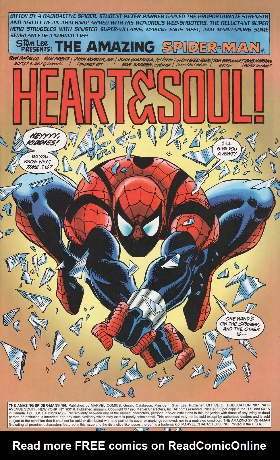 Read online The Amazing Spider-Man (1963) comic -  Issue # _Annual '96 - 2
