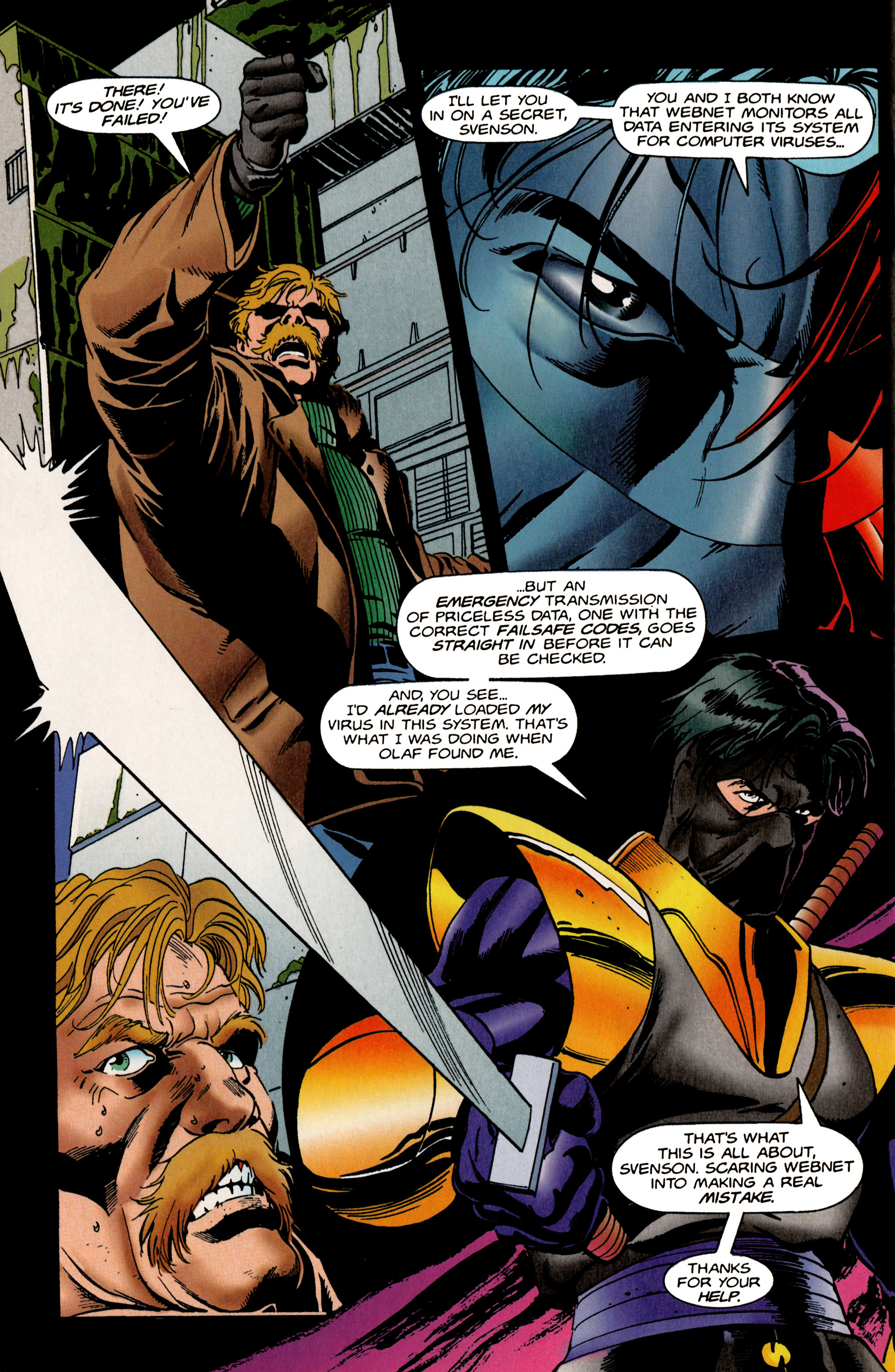 Read online Ninjak (1994) comic -  Issue #18 - 17