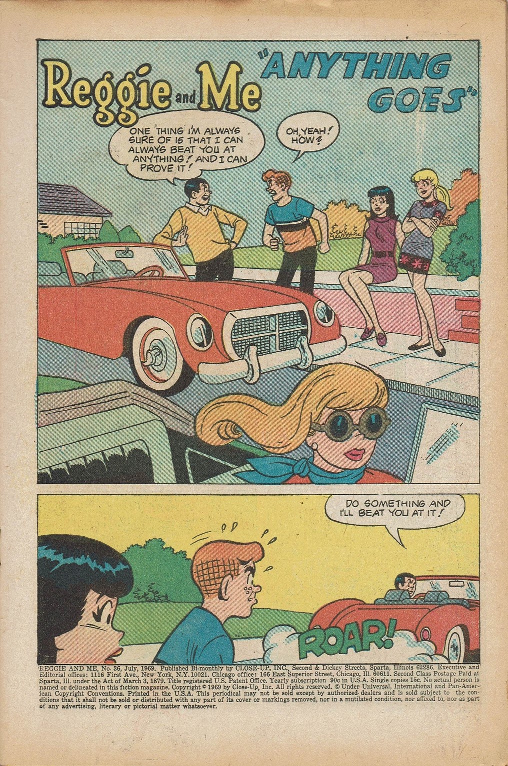 Read online Reggie and Me (1966) comic -  Issue #36 - 3