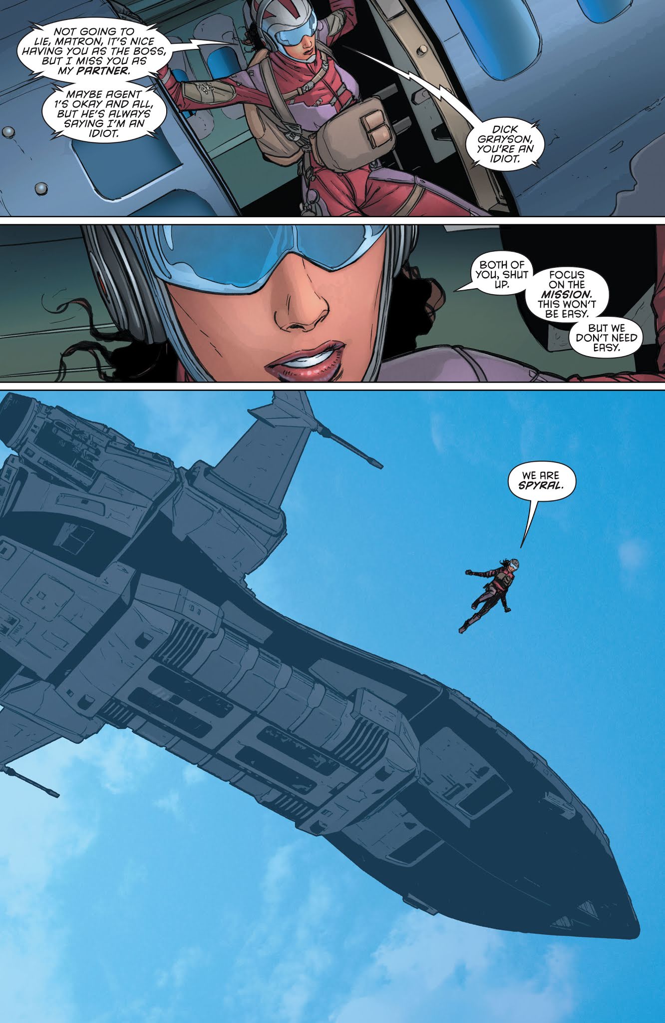 Read online DC Sneak Peek: Grayson comic -  Issue # Full - 3