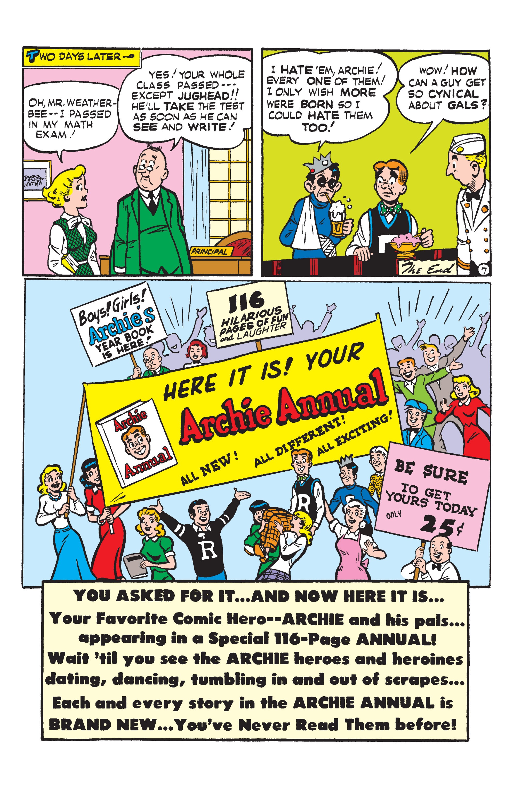 Read online Archie's Pal Jughead comic -  Issue #1 - 16