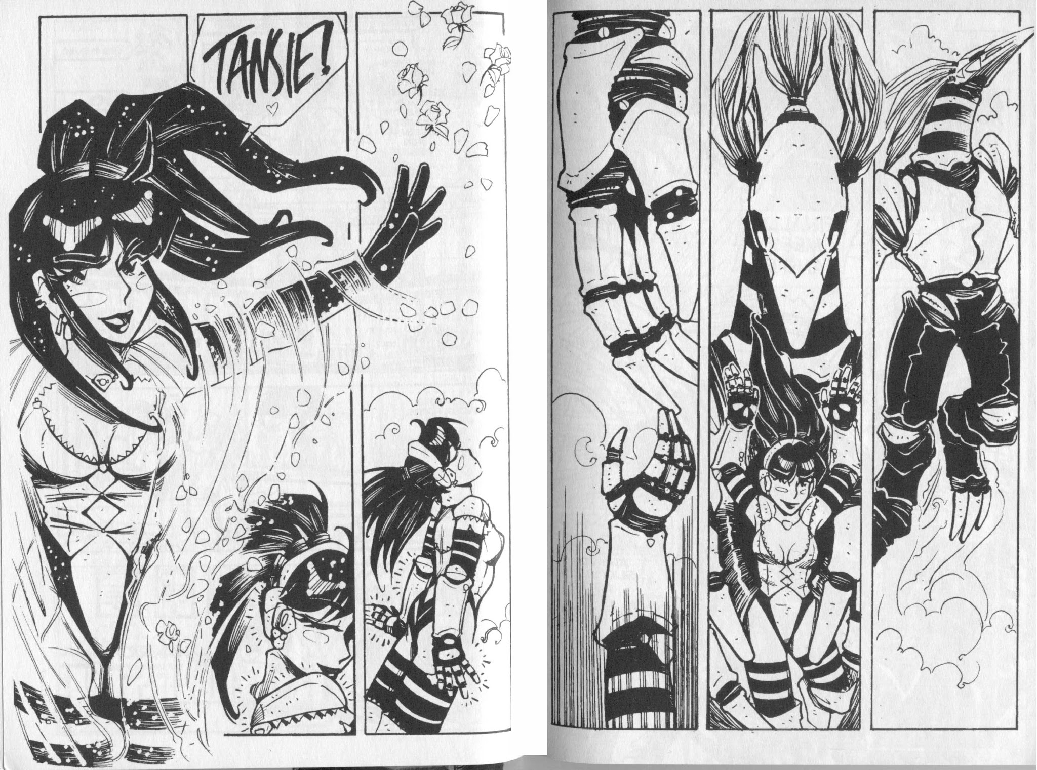 Read online Rumble Girls: Silky Warrior Tansie comic -  Issue #4 - 4