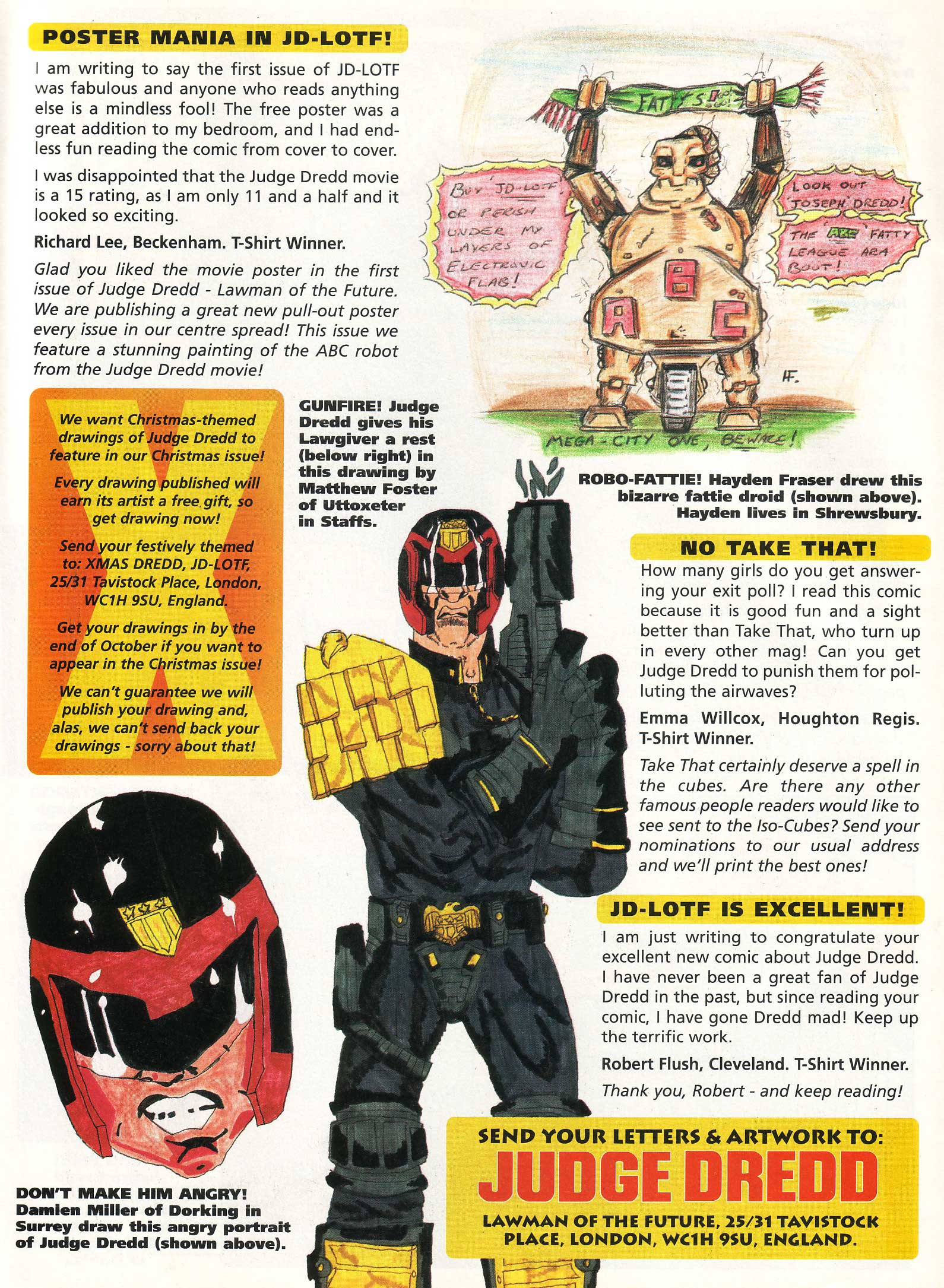 Read online Judge Dredd Lawman of the Future comic -  Issue #7 - 27