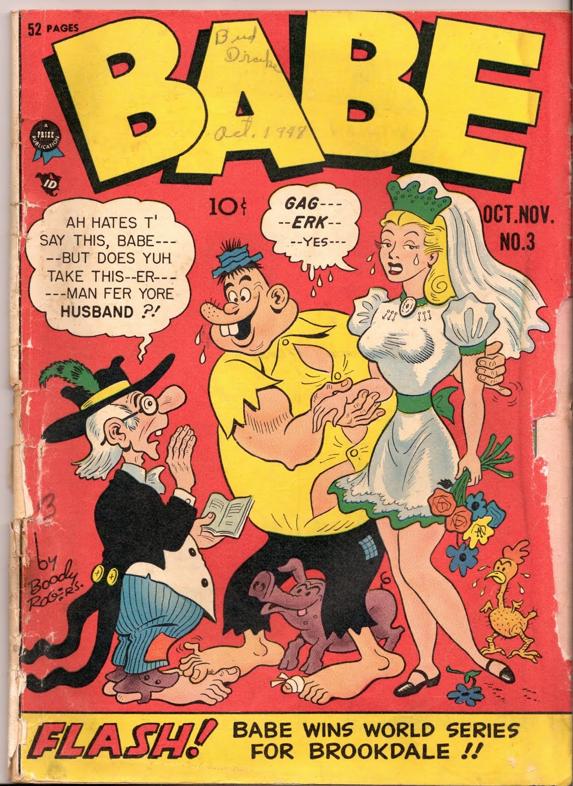Read online Babe (1948) comic -  Issue #3 - 1