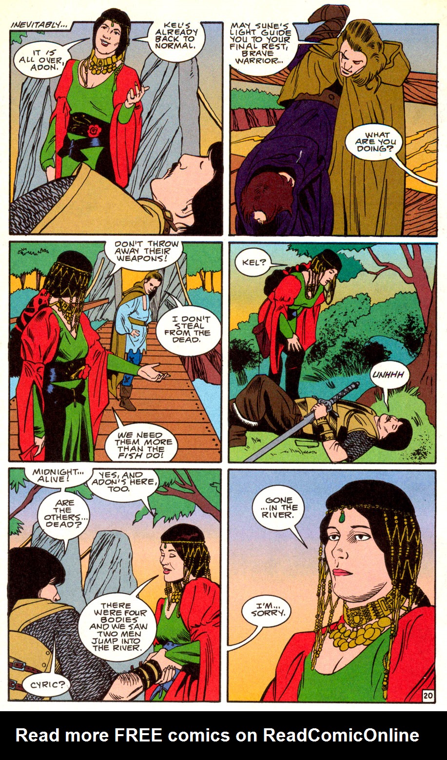 Read online Avatar comic -  Issue #2 - 21