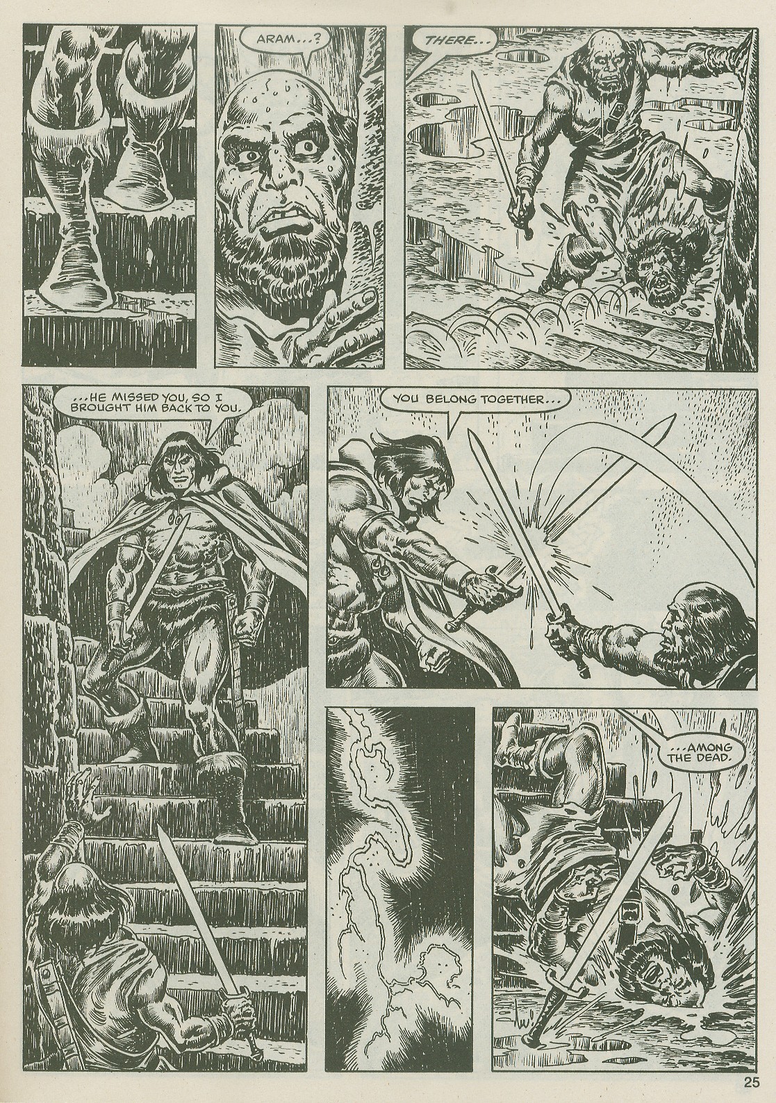 Read online The Savage Sword Of Conan comic -  Issue #122 - 25