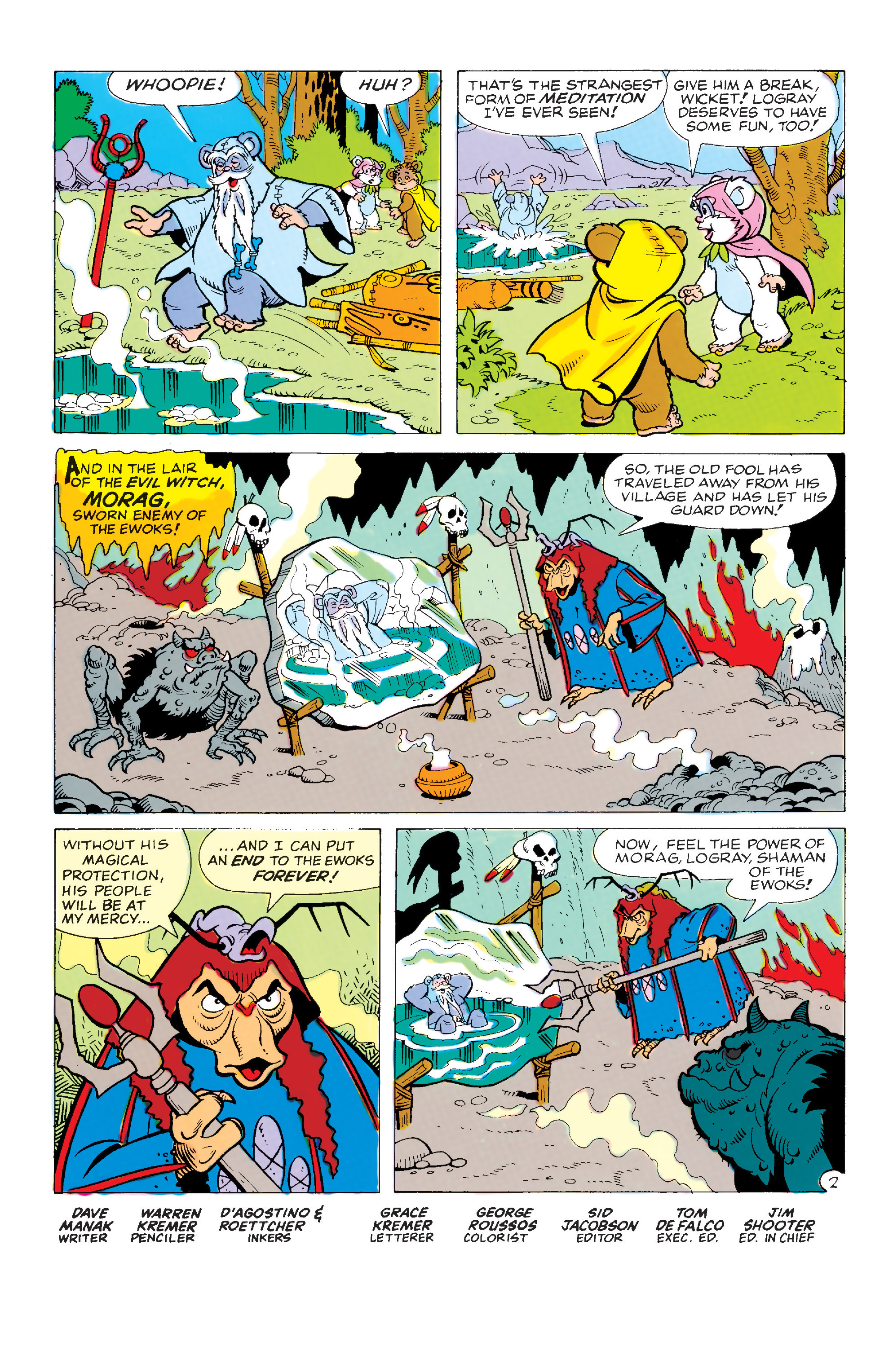 Read online Ewoks comic -  Issue #12 - 3