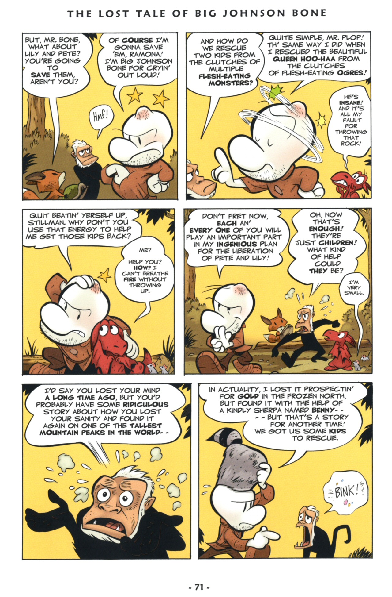 Read online Bone: Tall Tales comic -  Issue # TPB - 81