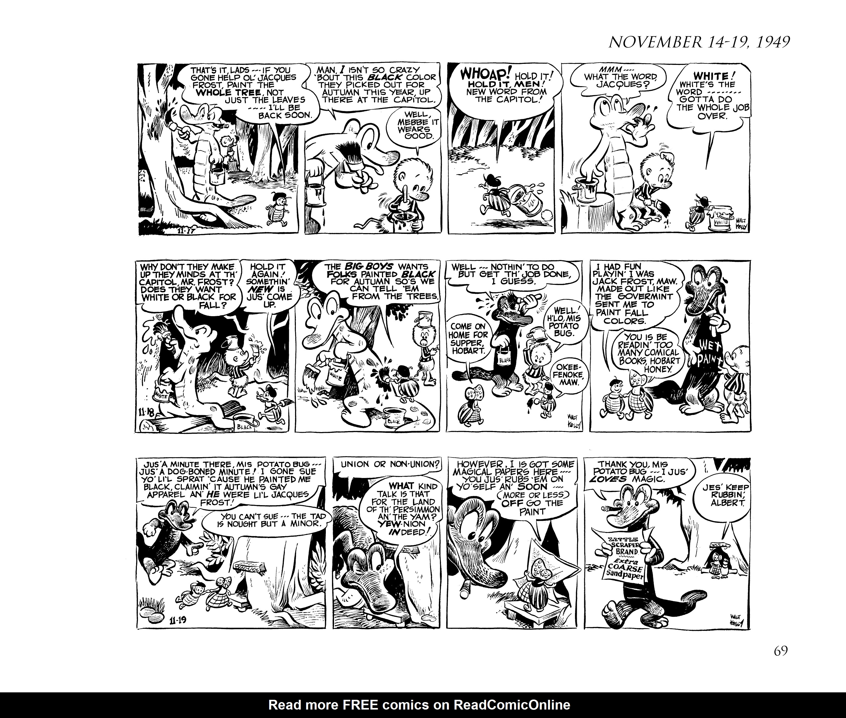 Read online Pogo by Walt Kelly: The Complete Syndicated Comic Strips comic -  Issue # TPB 1 (Part 1) - 87