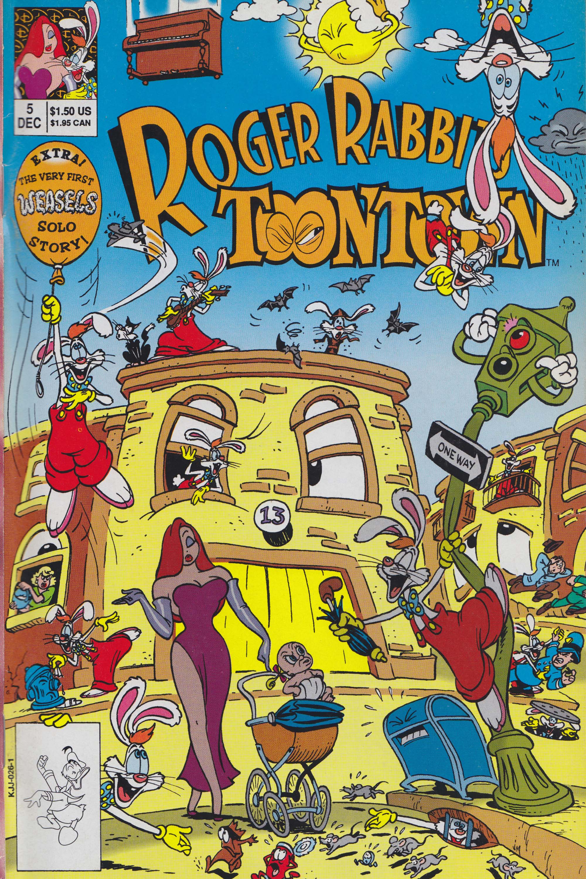 Read online Roger Rabbit's Toontown comic -  Issue #5 - 1