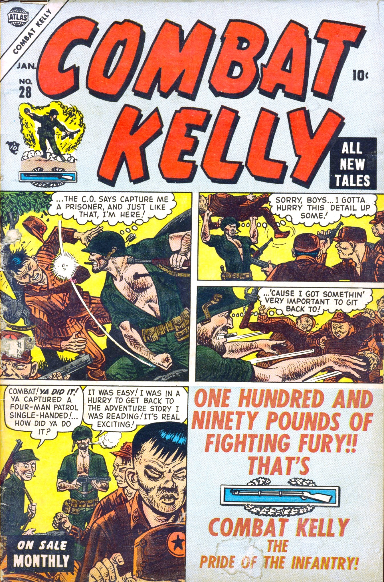 Read online Combat Kelly (1951) comic -  Issue #28 - 1
