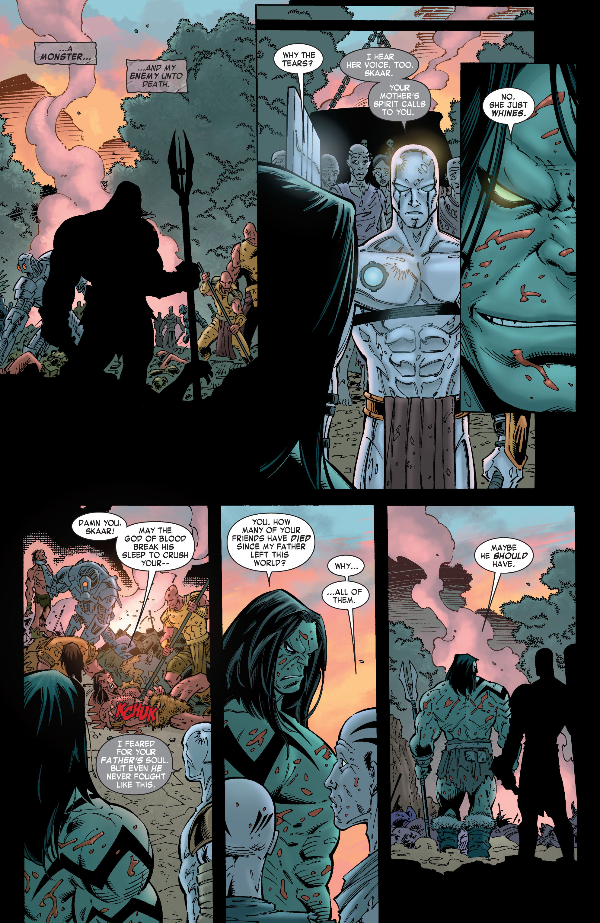 Read online Skaar: Son of Hulk comic -  Issue #8 - 12