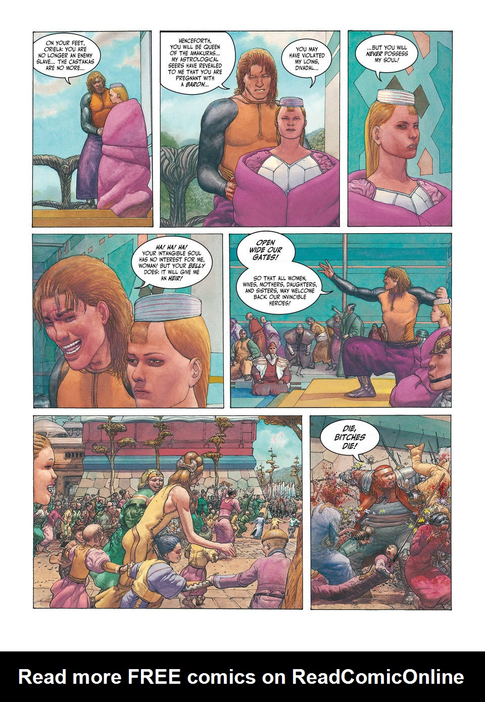 Read online Metabarons Genesis: Castaka comic -  Issue # TPB - 22