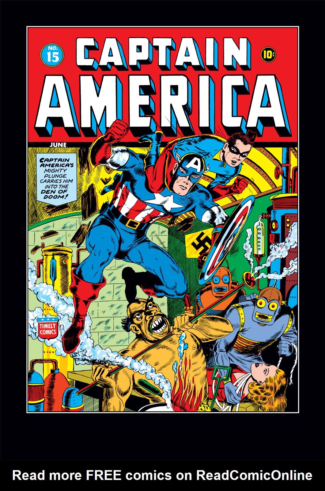 Read online Captain America Comics comic -  Issue #15 - 1