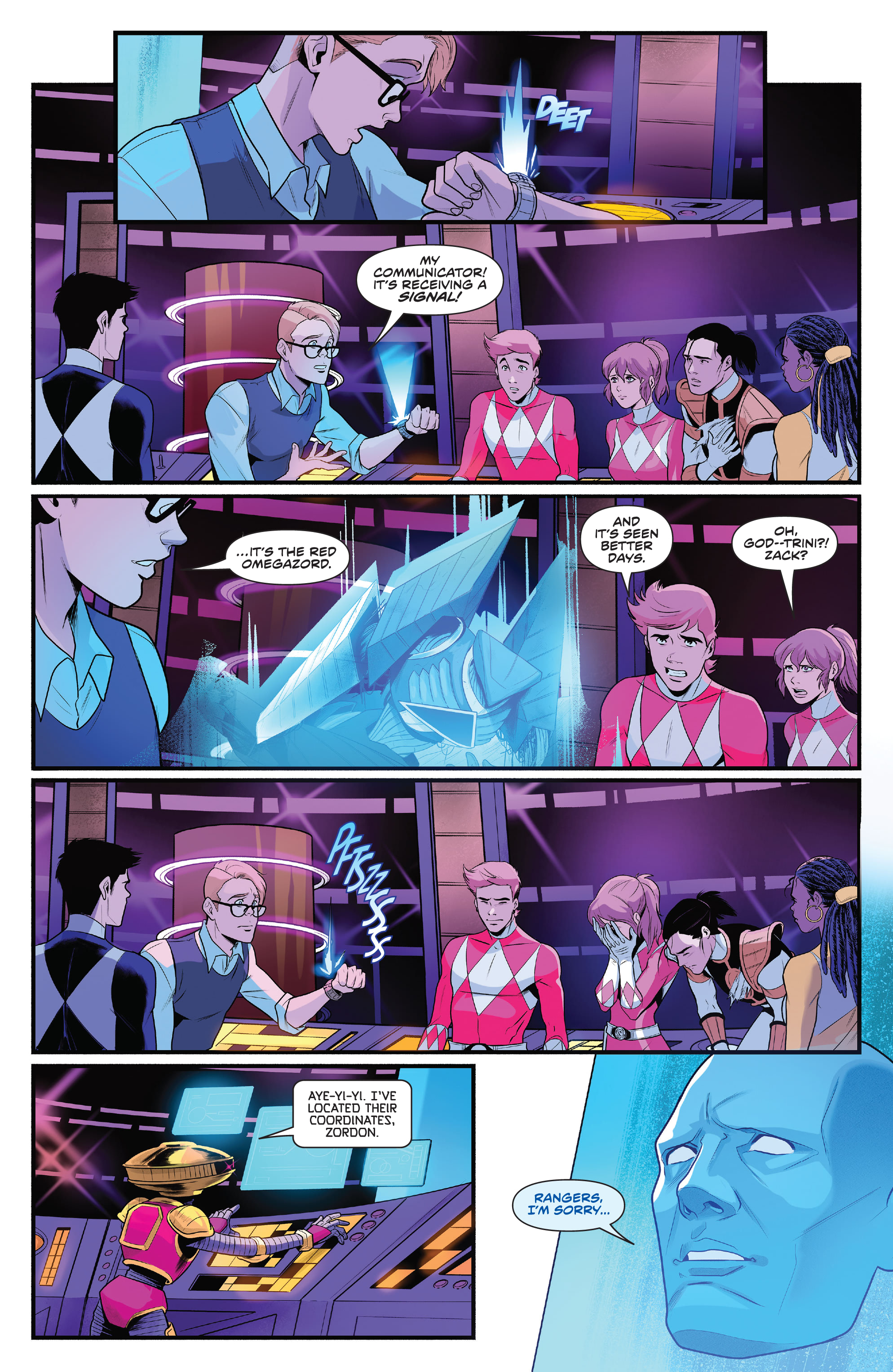 Read online Mighty Morphin Power Rangers comic -  Issue #103 - 21